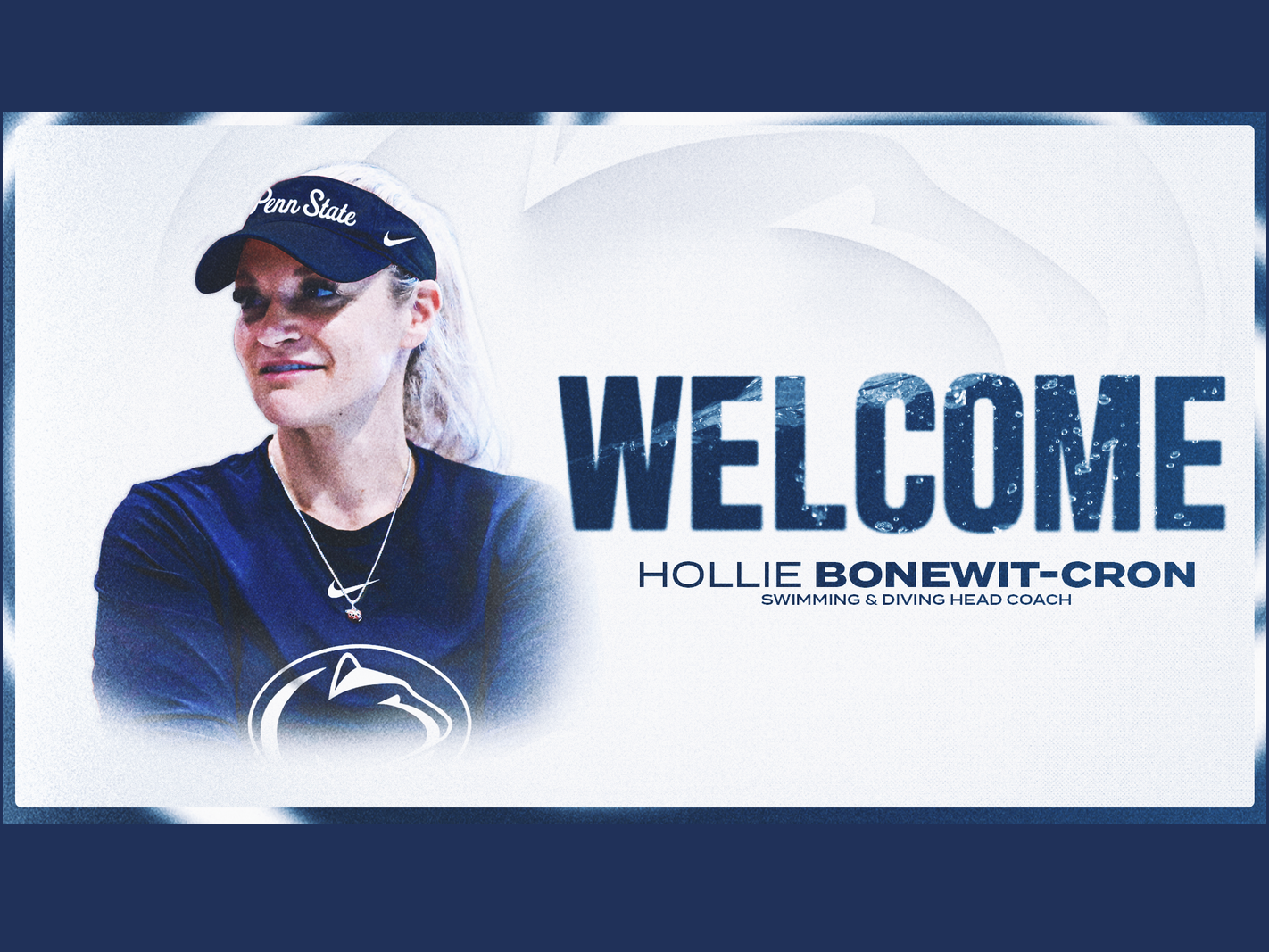 Hollie Bonewit-Cron's headshot and the word Welcome