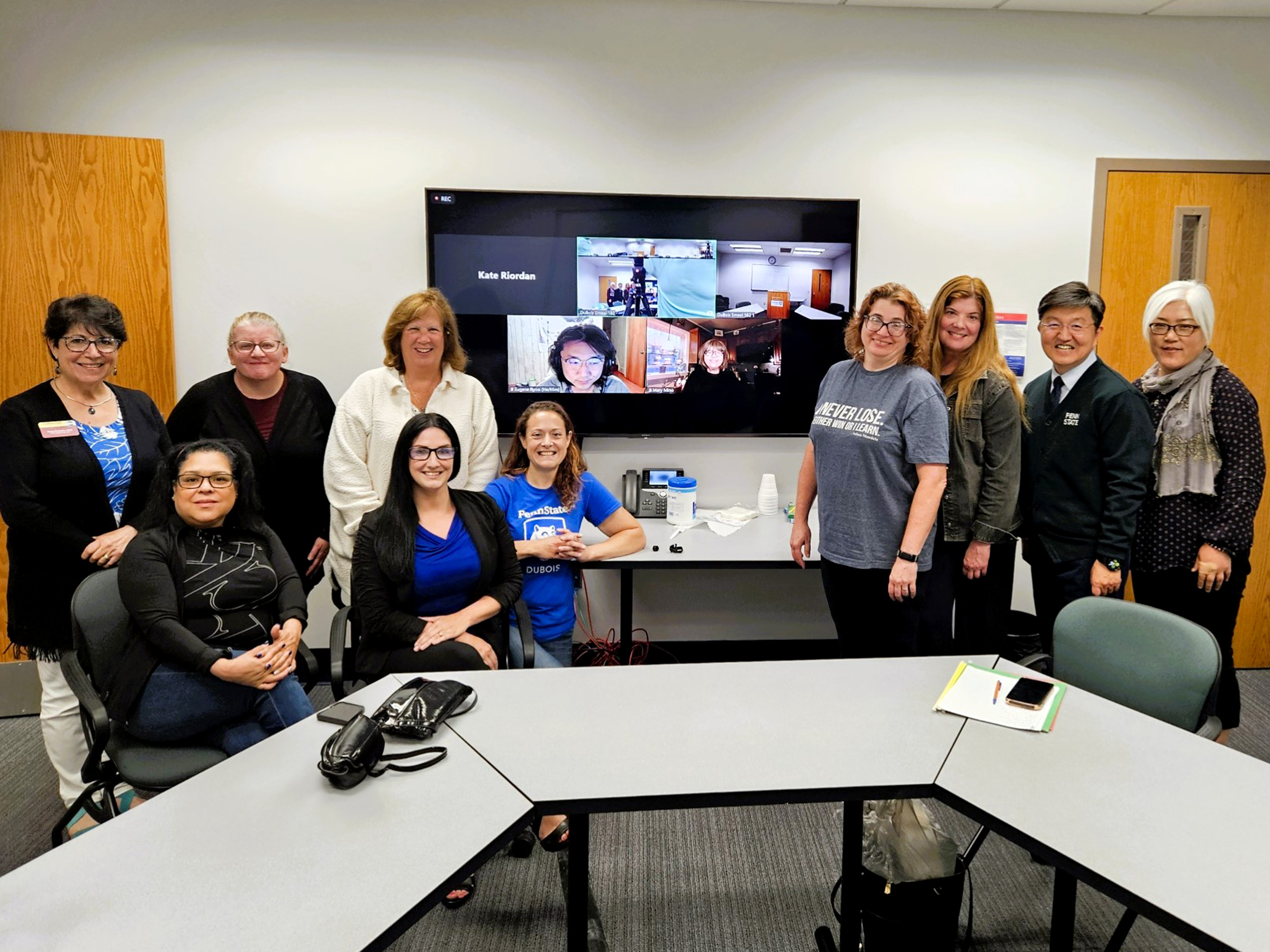 Members of the DuBois Toastmasters Club during the charter celebration meeting that took place on May 29.