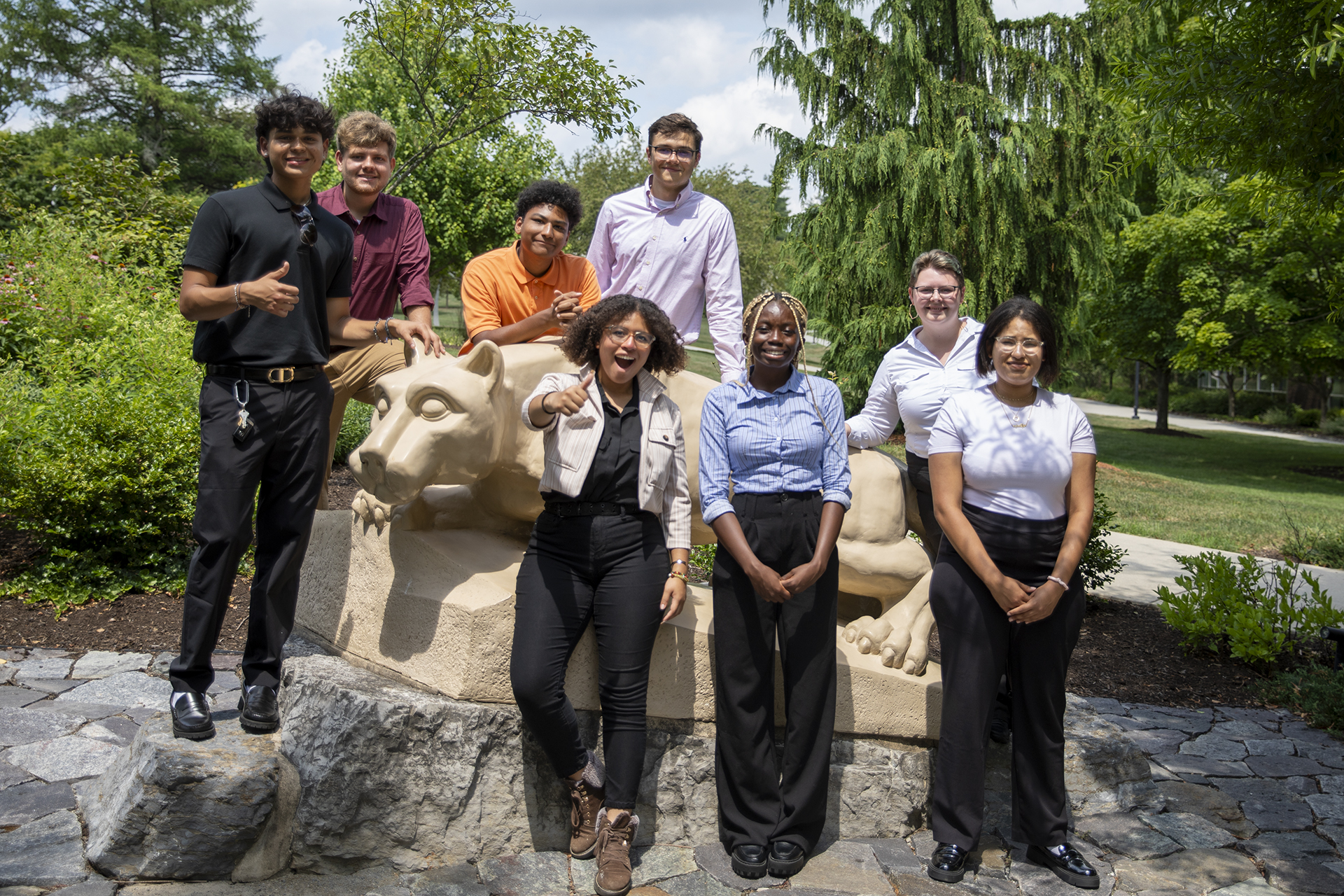 Photo of Penn State Berks LION STEM Scholars