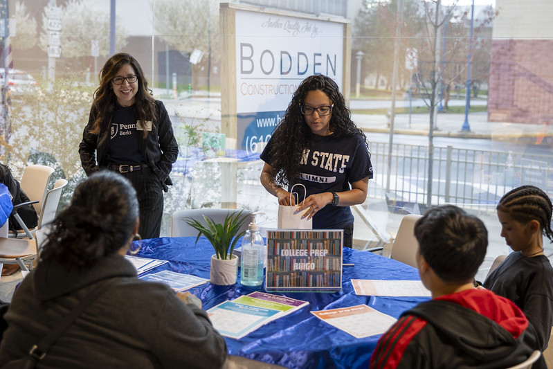 Spanish speaking faculty and staff visited Centro Hispano for family night.