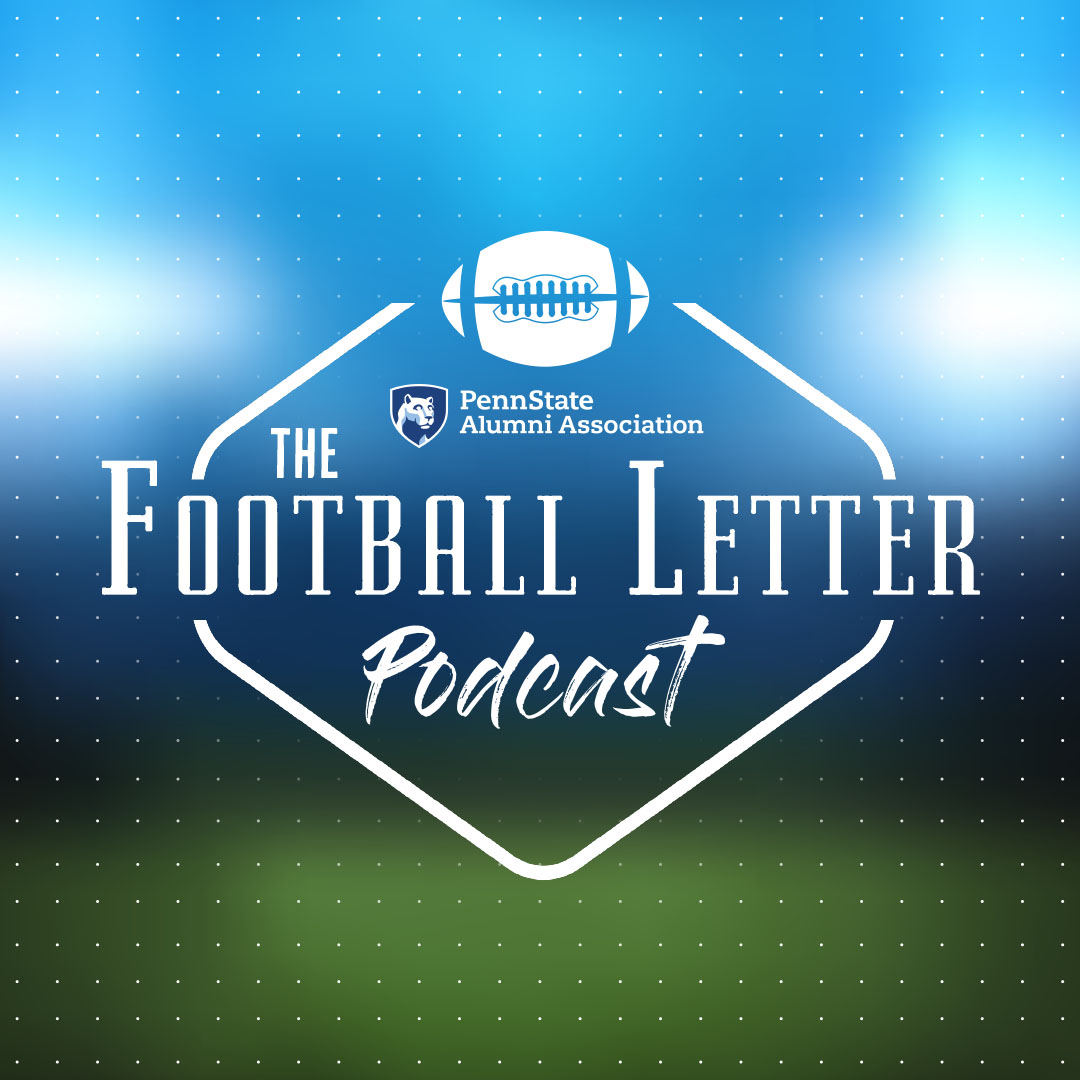 football letter podcast graphic