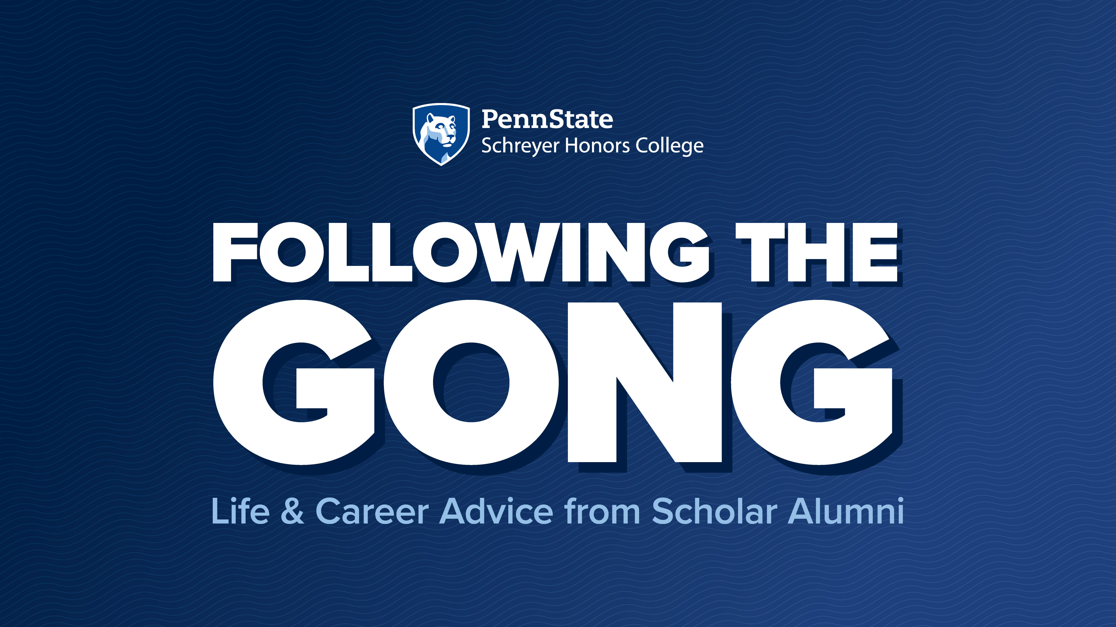 Following the Gong Life and career advice from Scholar Alumni