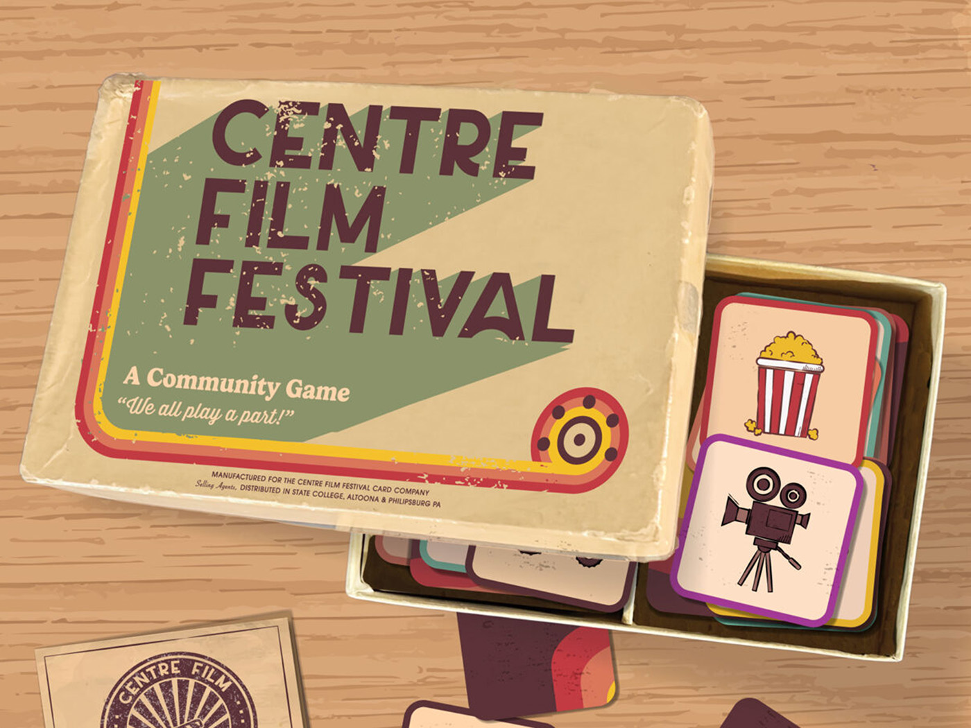 Logo for 2024 Centre Film Festival