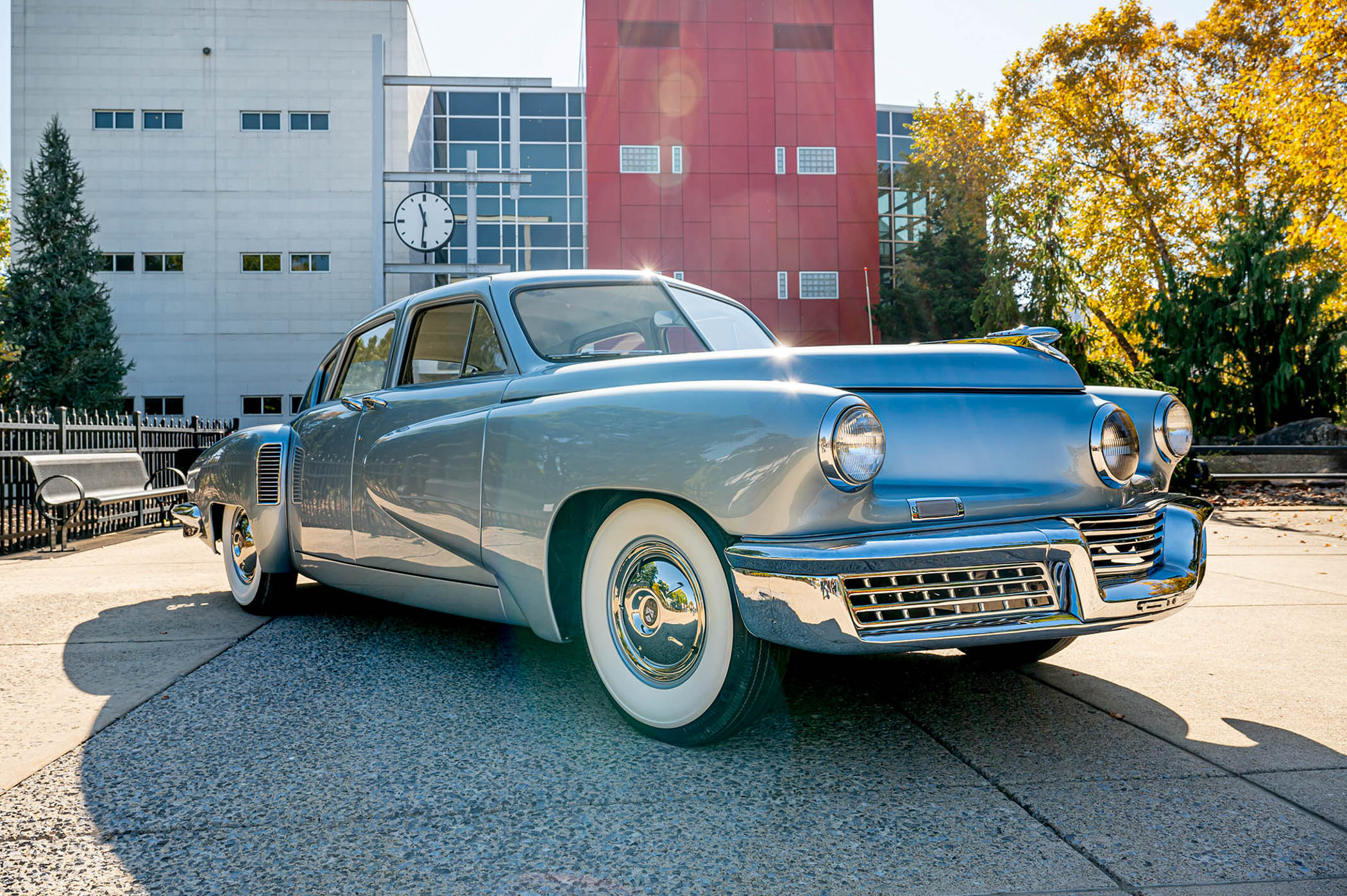 Antique 1948 Tucker automobile repaired by Penn College students ...