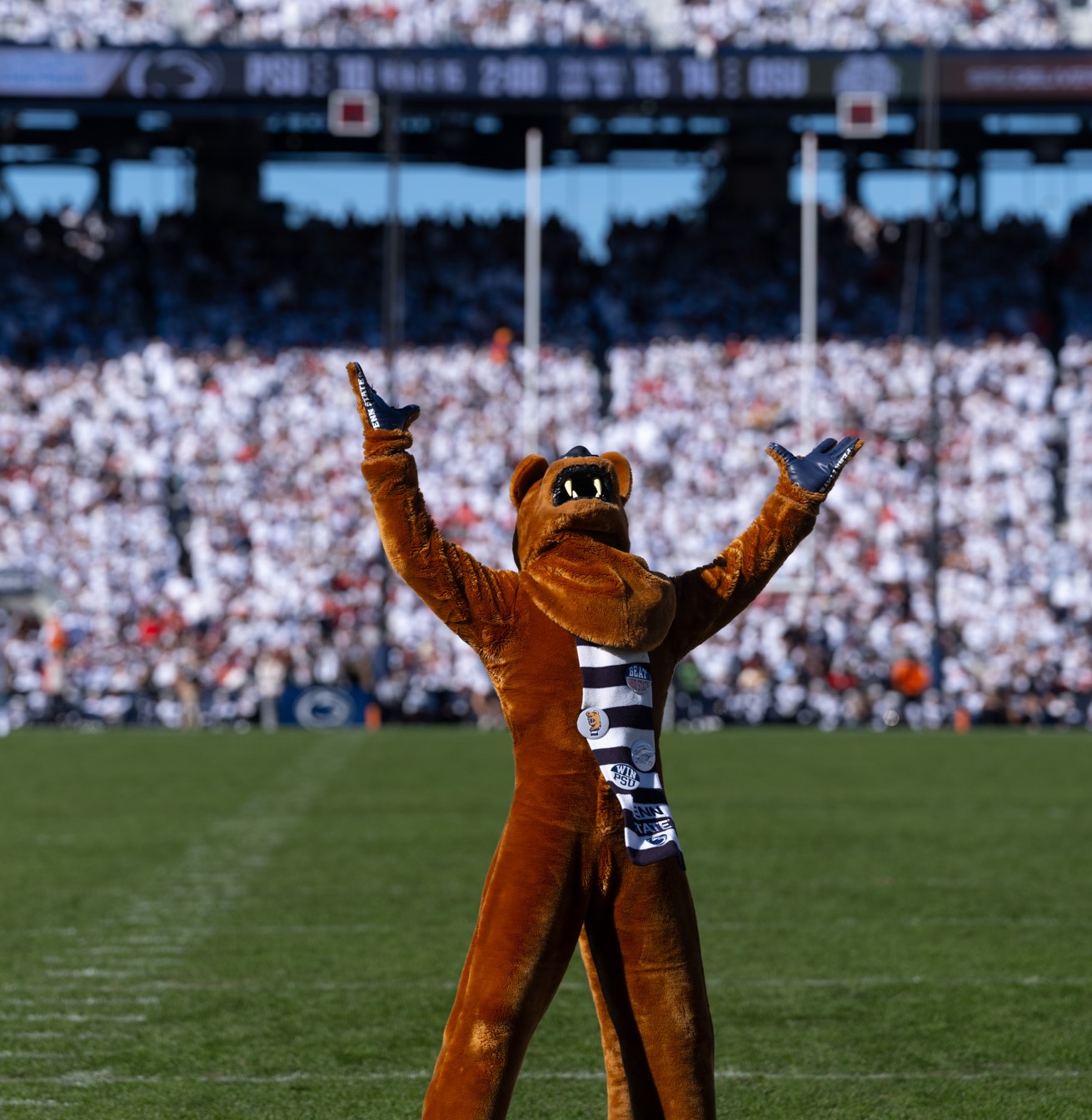 Nittany Lion at Beaver Stadium