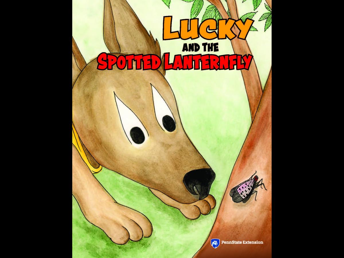 Lucky and the Spotted Lanternfly book cover