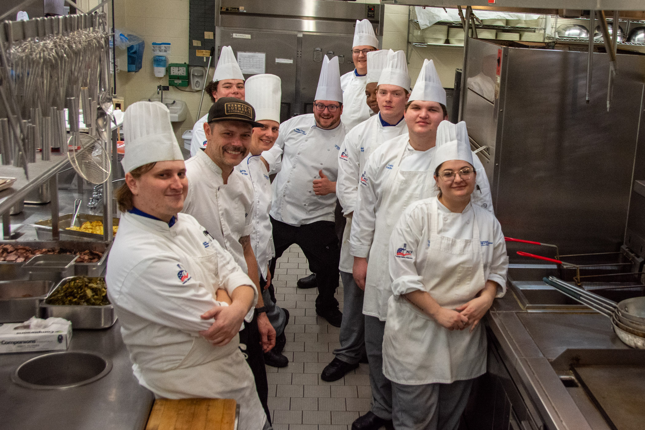 A smiling group of chefs!