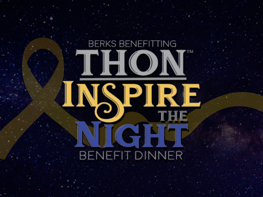 Graphic reading "THON Inspire the Night"