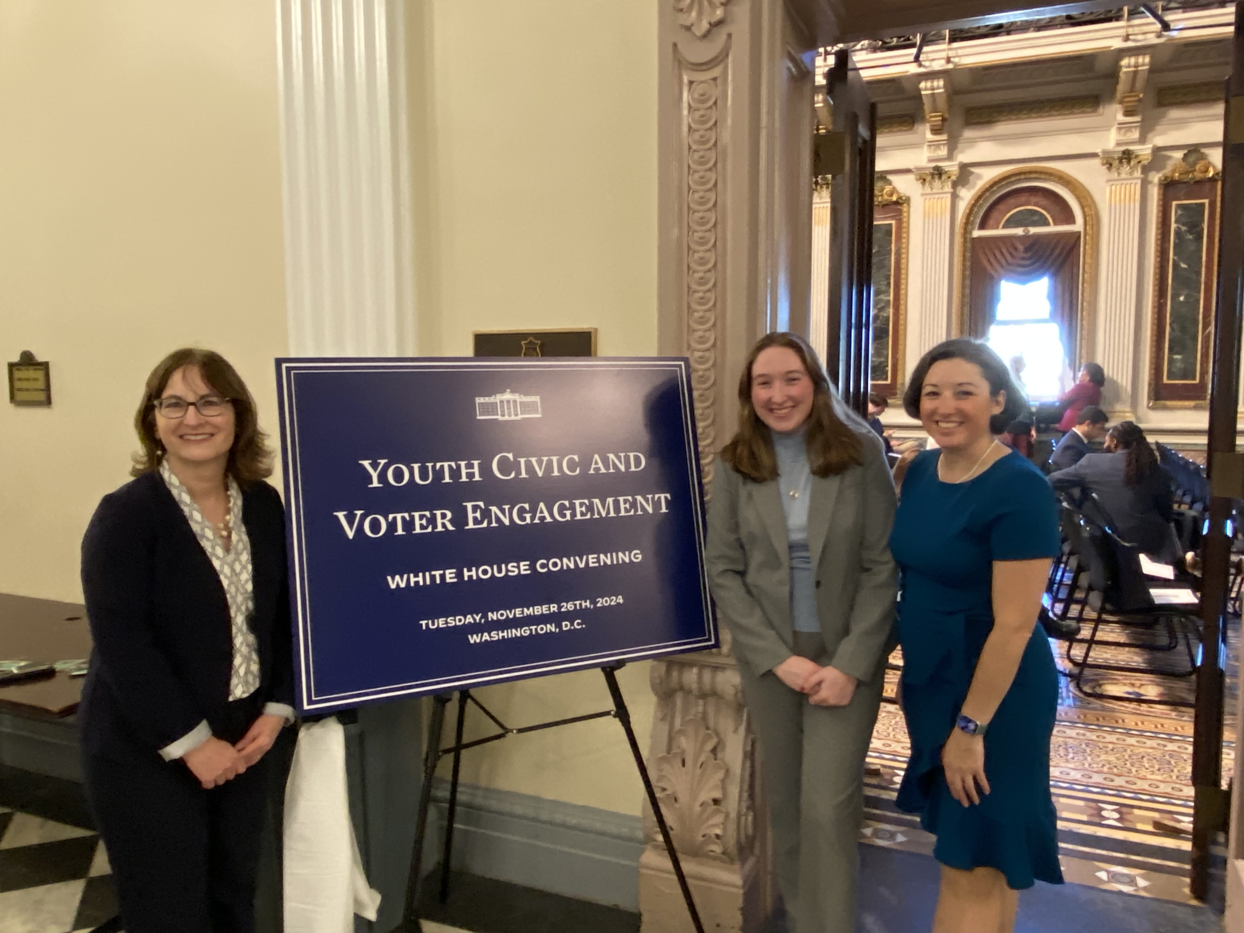 PSU Votes team visits White House