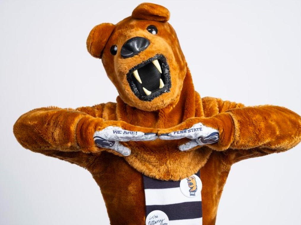 The Nittany Lion mascot