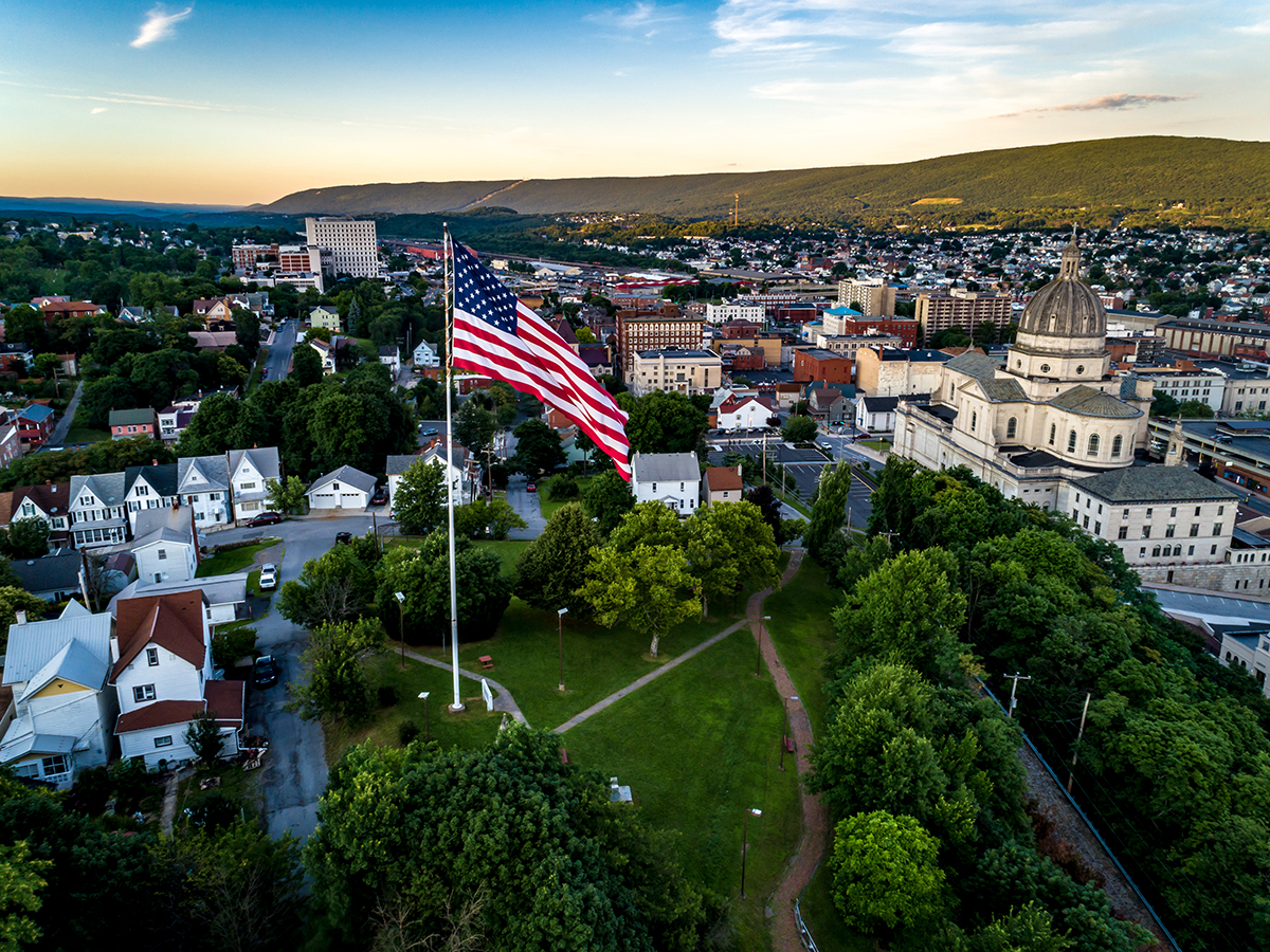 A photo of Downtown Altoona, Pennsylvania