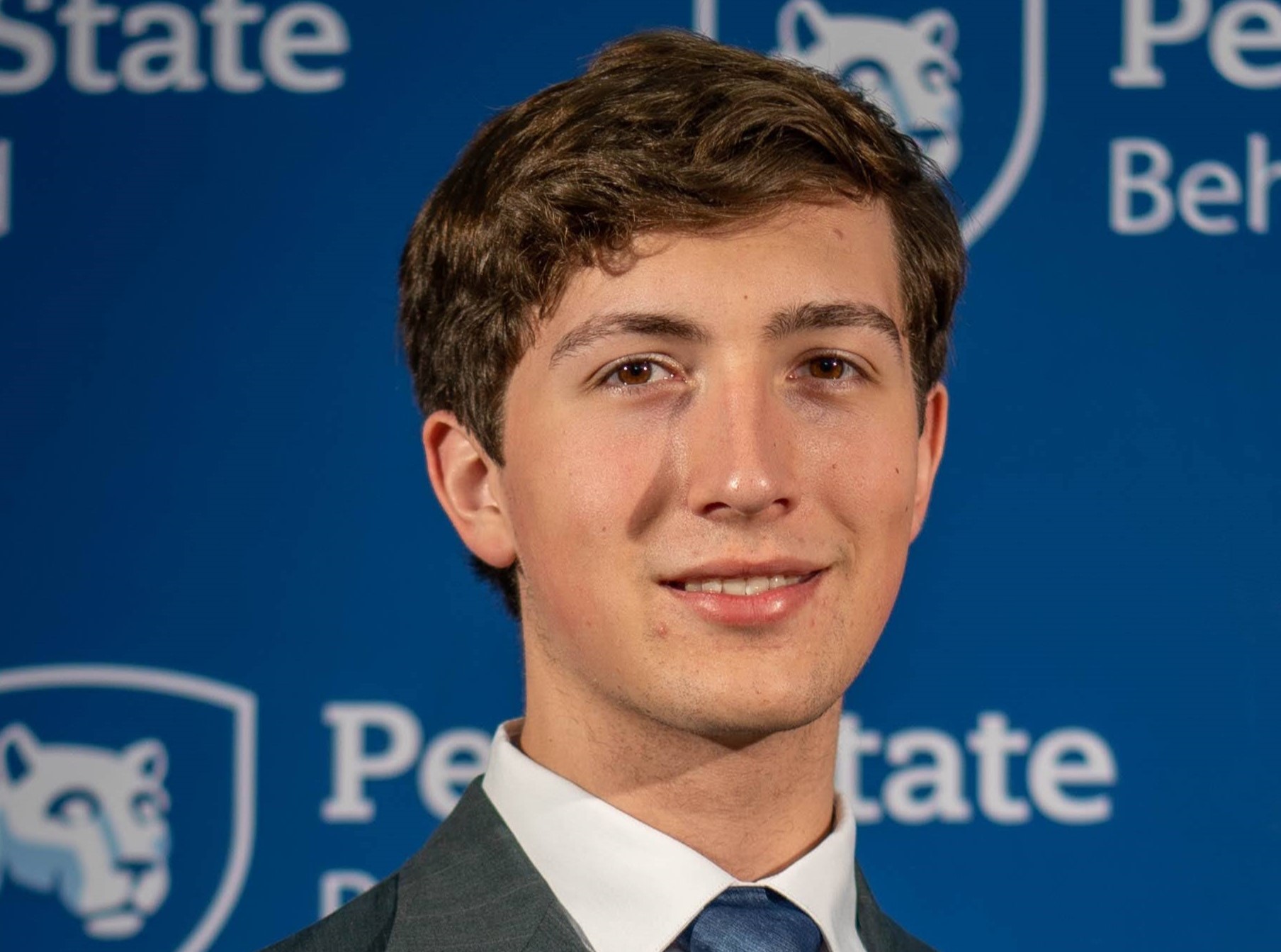 A portrait of Penn State student Adam Sacherich