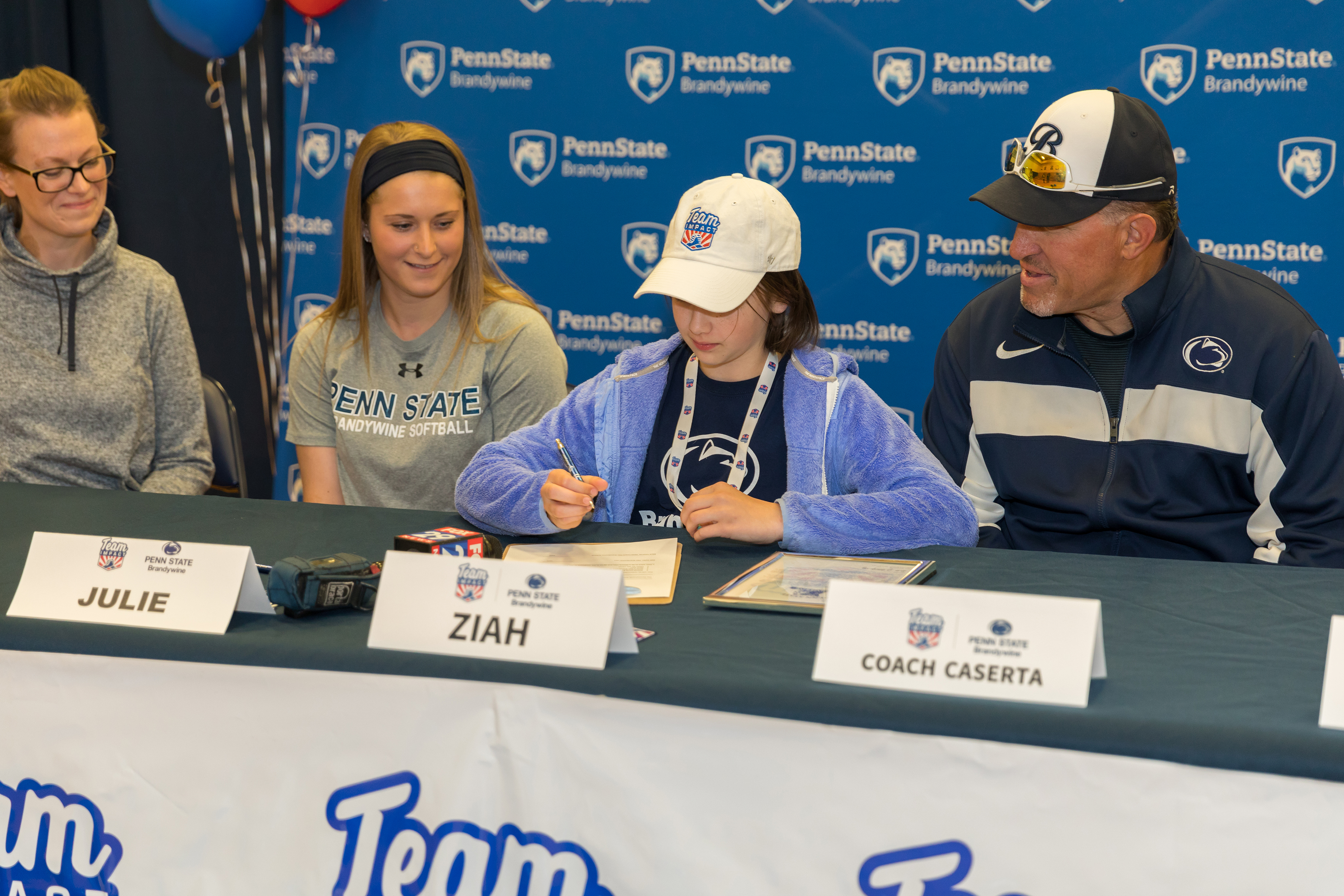 Ziah Oyler signs with Penn State Brandywine