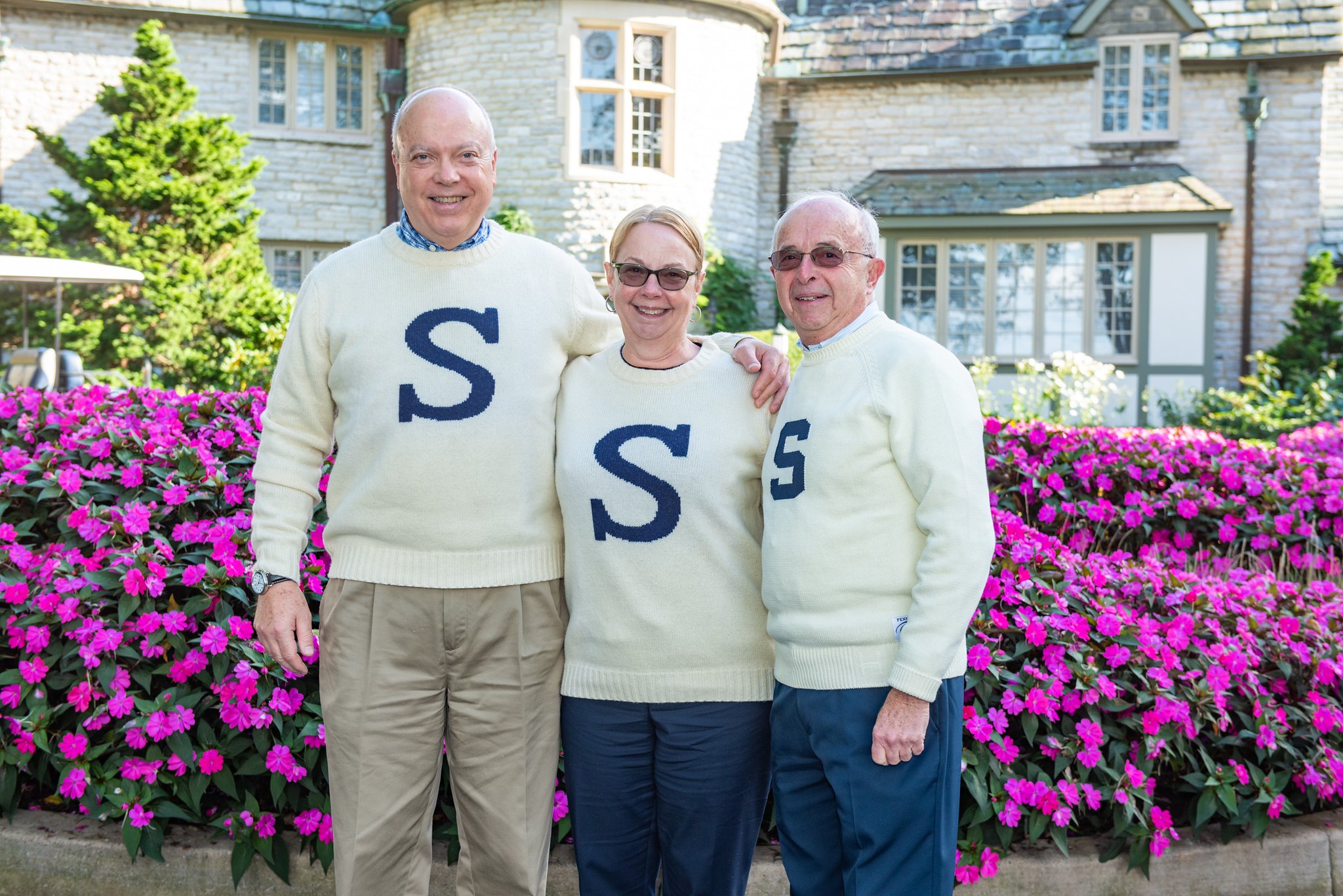 From left: Thomas Sharbaugh, Kristin Hayes, Bill Jaffe