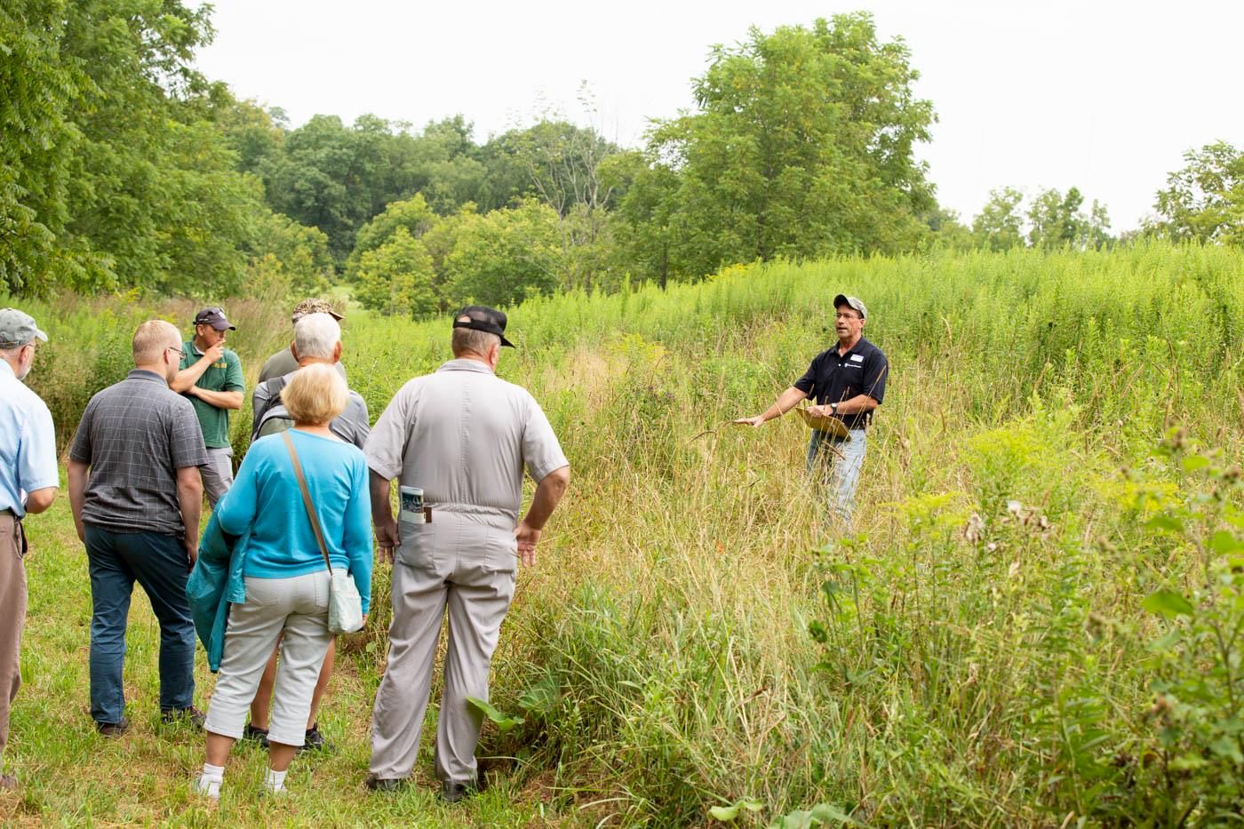 Ag Progress Days 2019 - visitors on a tour