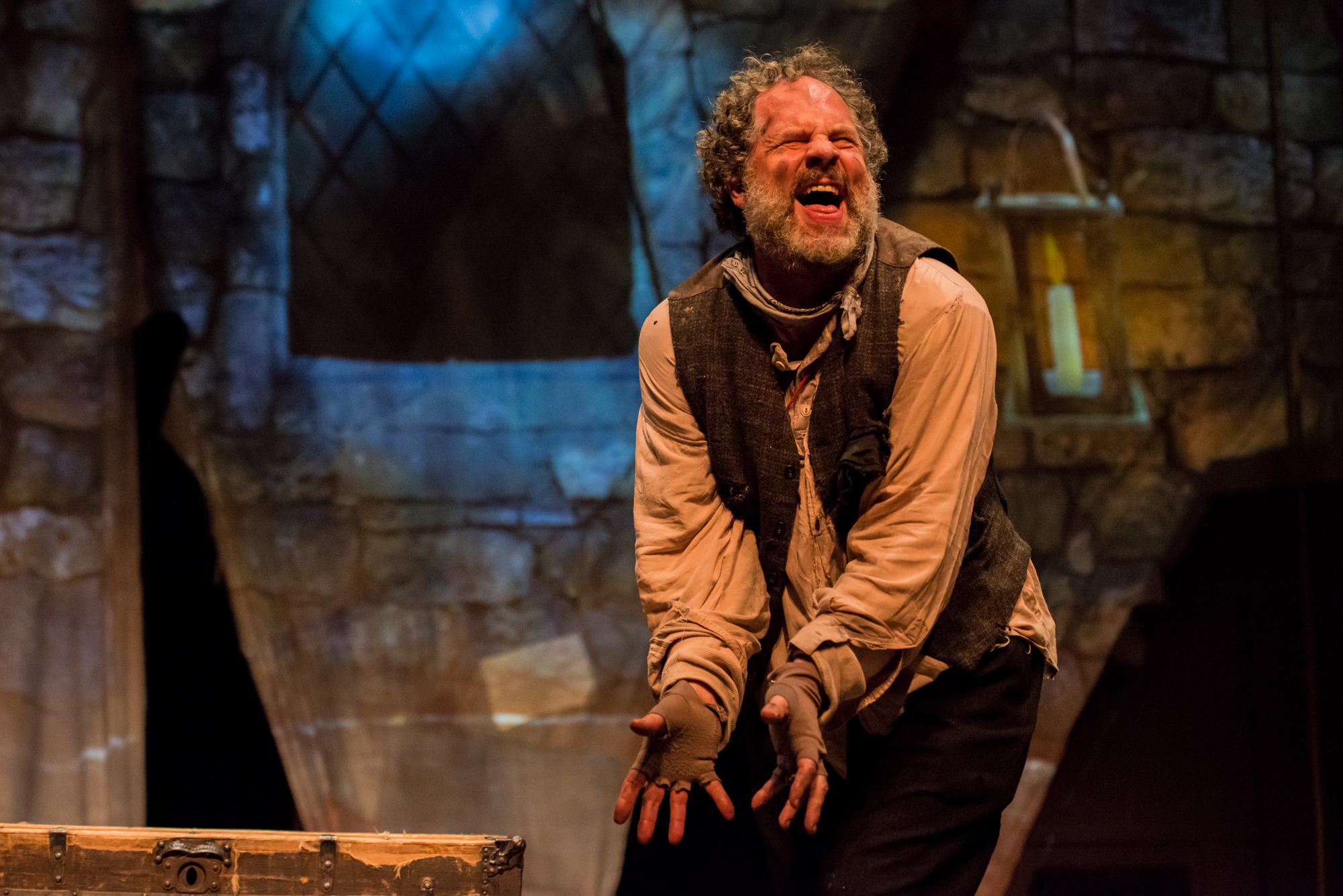 Benjamin Evett performs as the 'Mariner' in Penn State Centre Stage's presentation of  “Albatross."