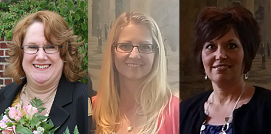 Juls Kralik, Ruth Ann Herstek and Cherish McAulay