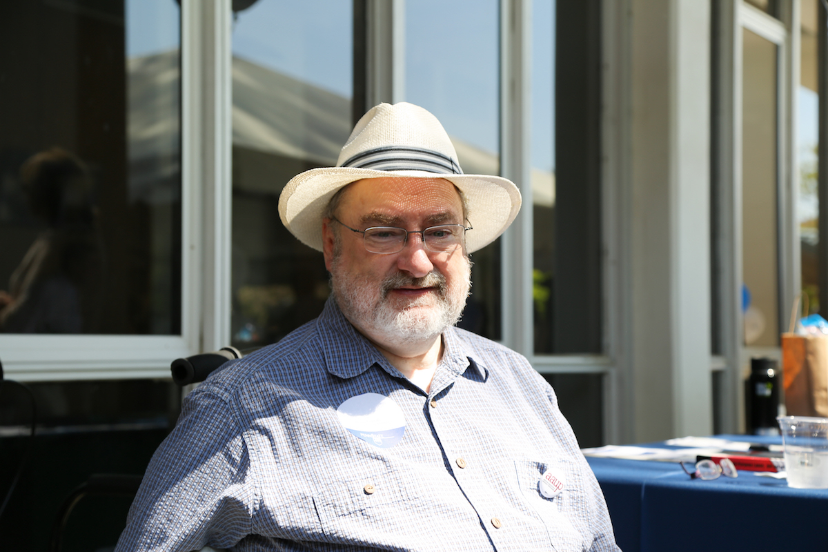 Brian Curran at the 2015 Commencement Reception for Arts & Architecture 