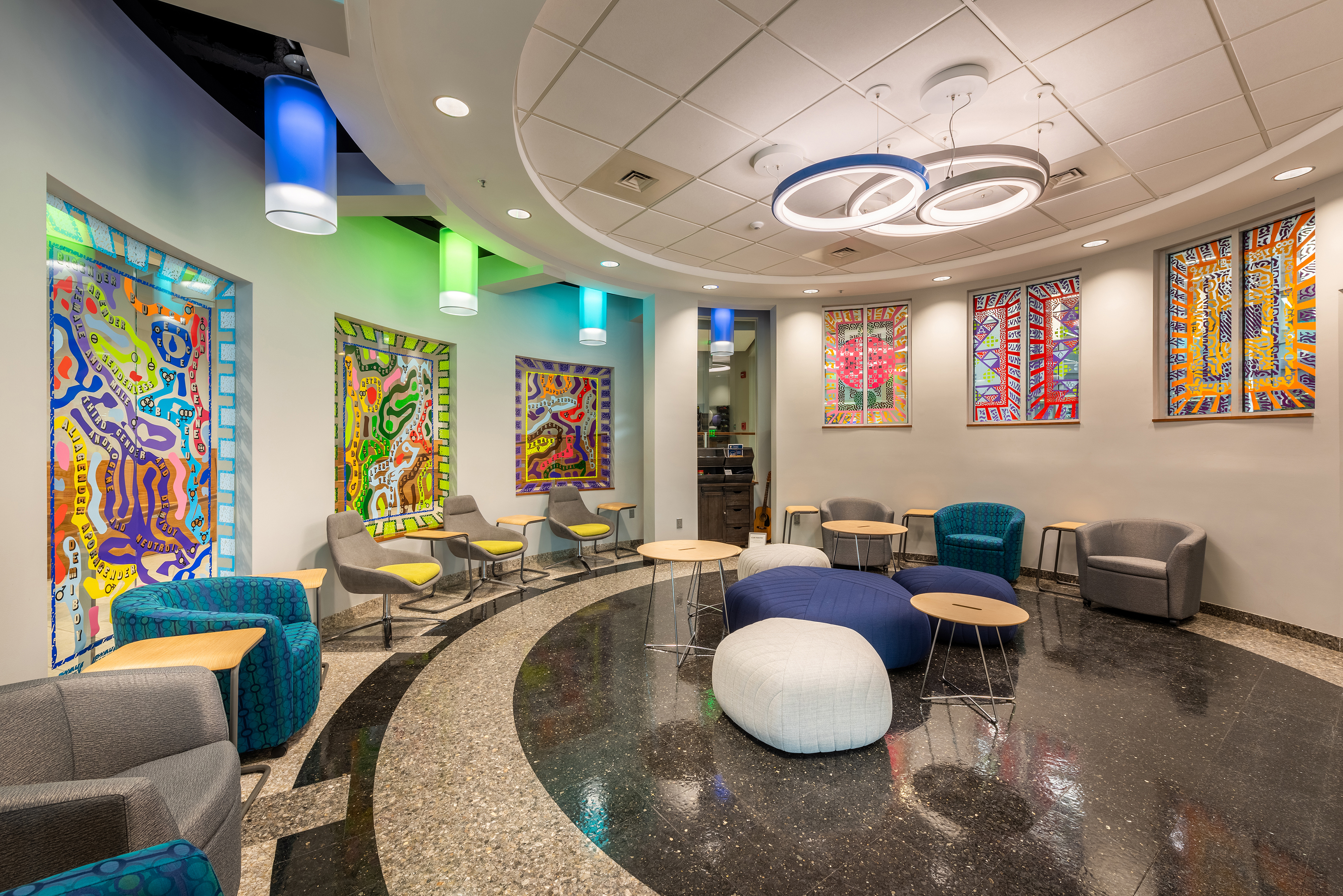 Interior shot of the Center for Sexual and Gender Diversity