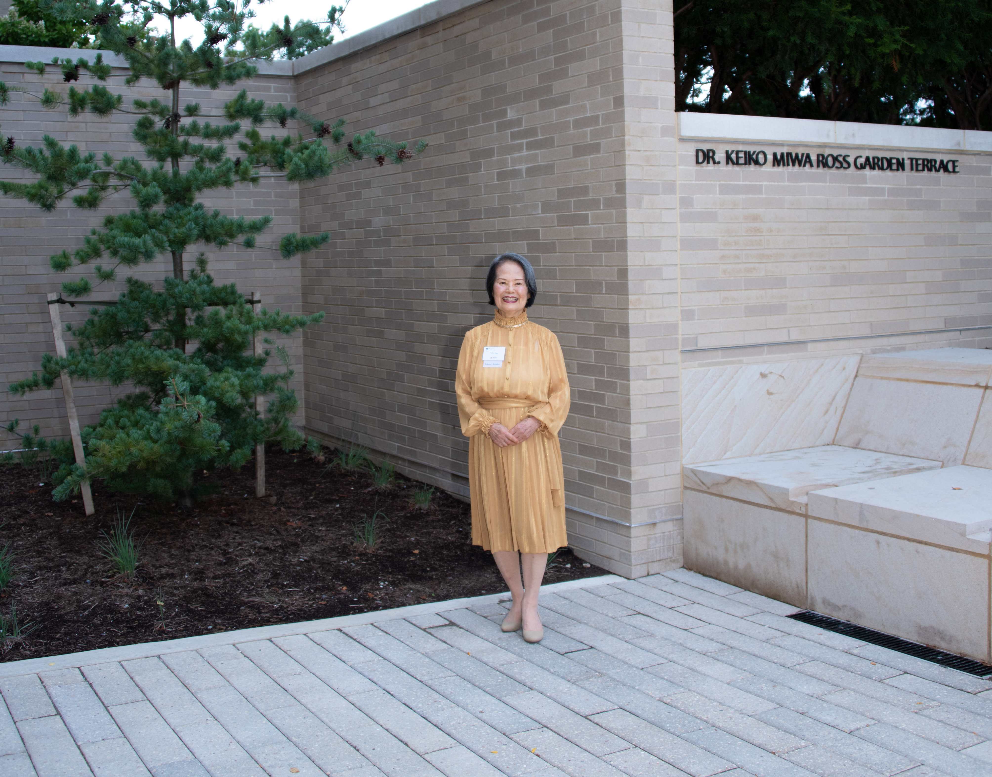 Keiko Ross at Collaboration Commons grand opening