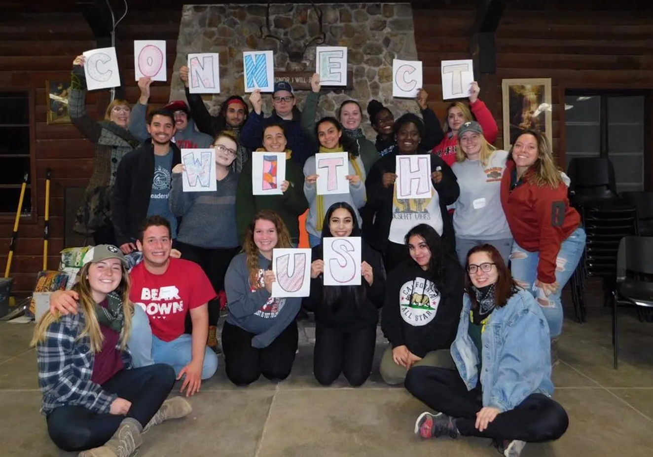 Penn State students participate in Connect Unplugged leadership retreat in spring 2019