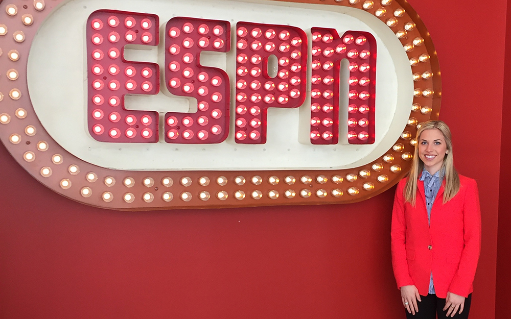 Junior Erin Dolan secured a summer internship at ESPN