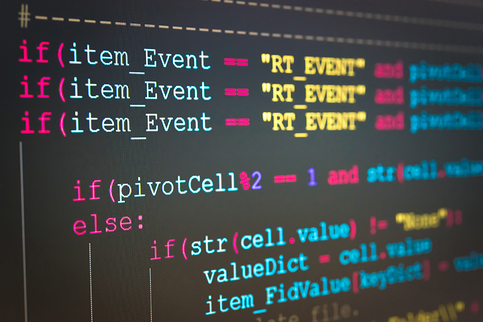 coding screen