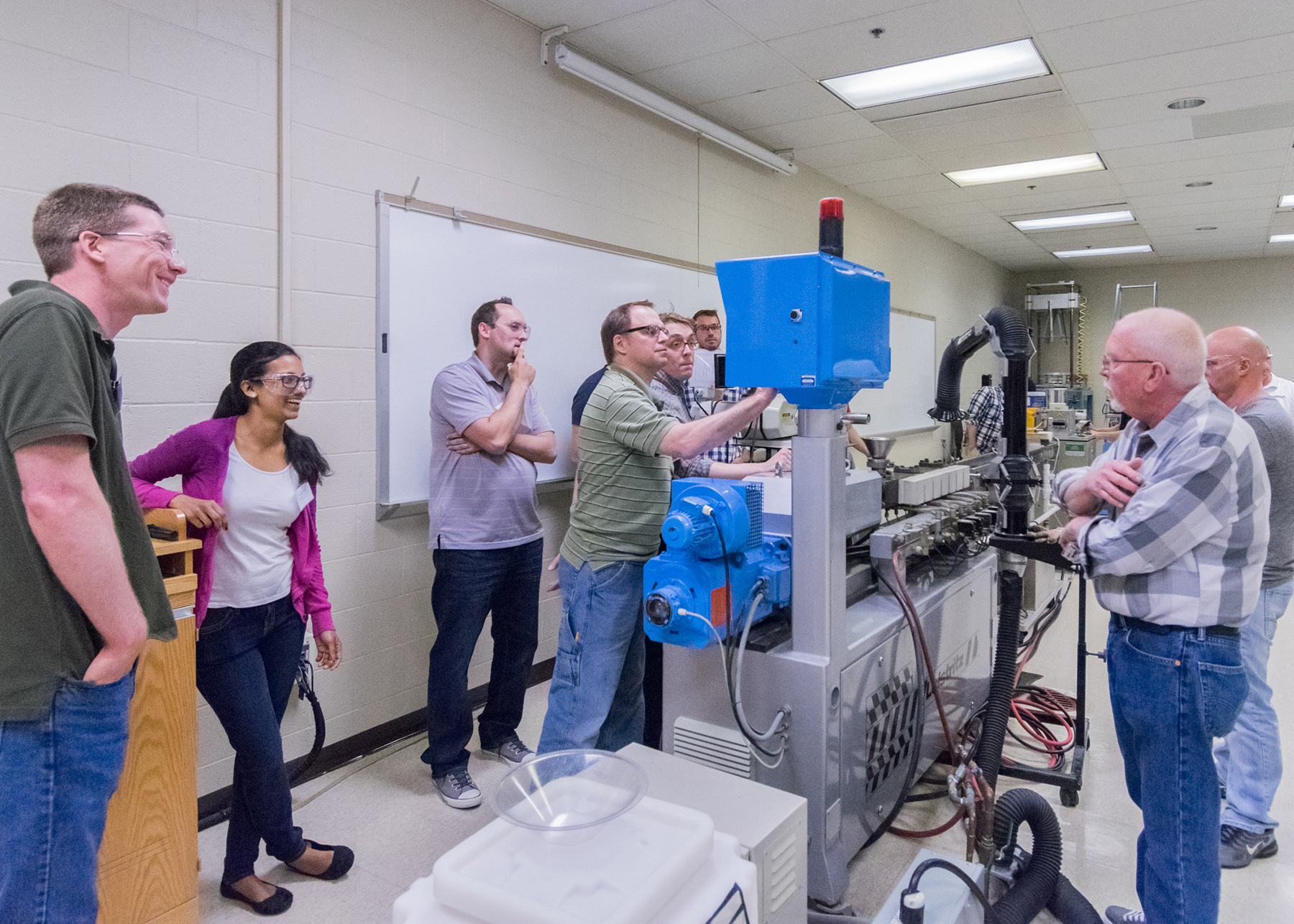 Penn College Plastics Extrusion Workshop 2016