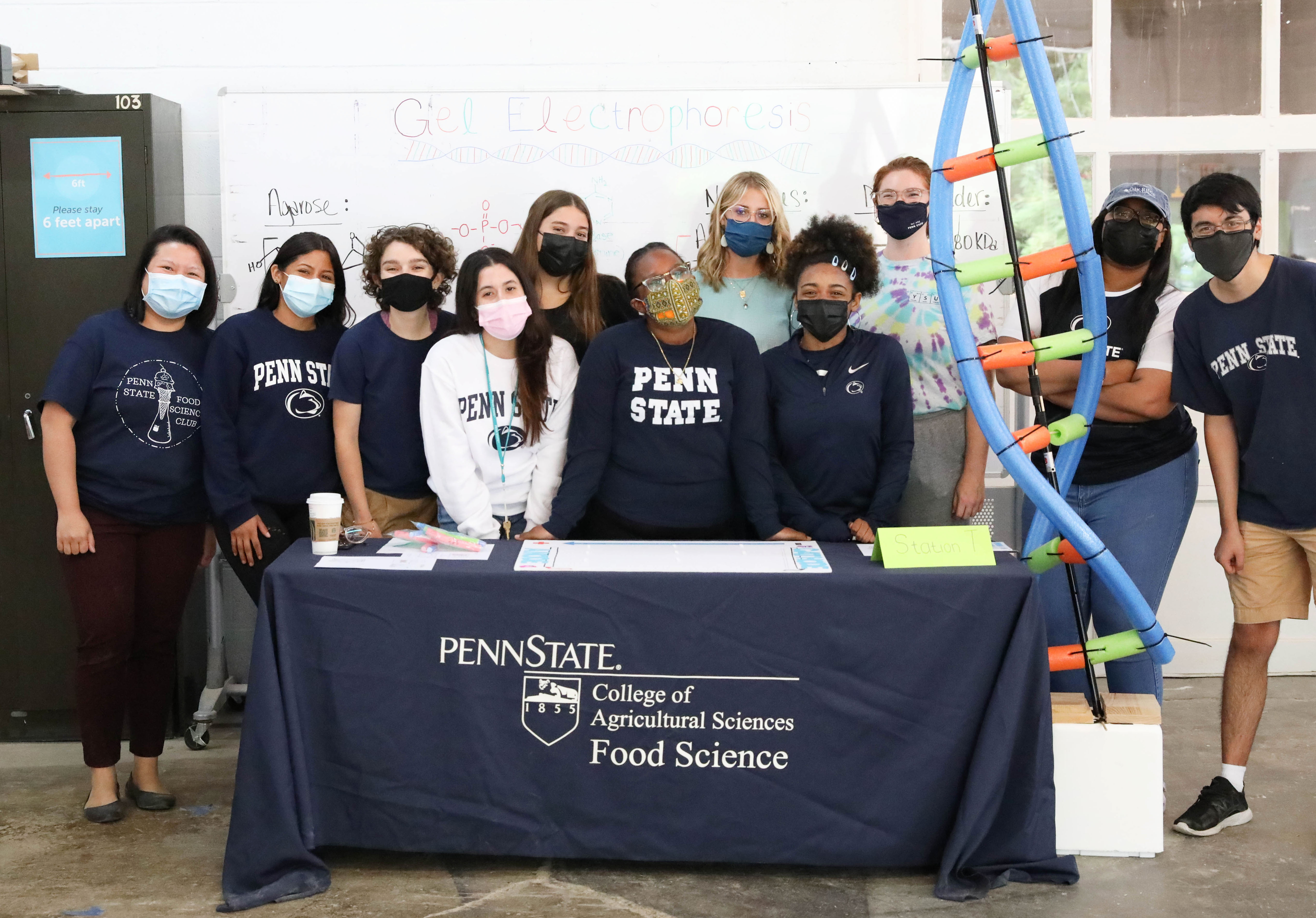 Food Science crew at Discovery Space