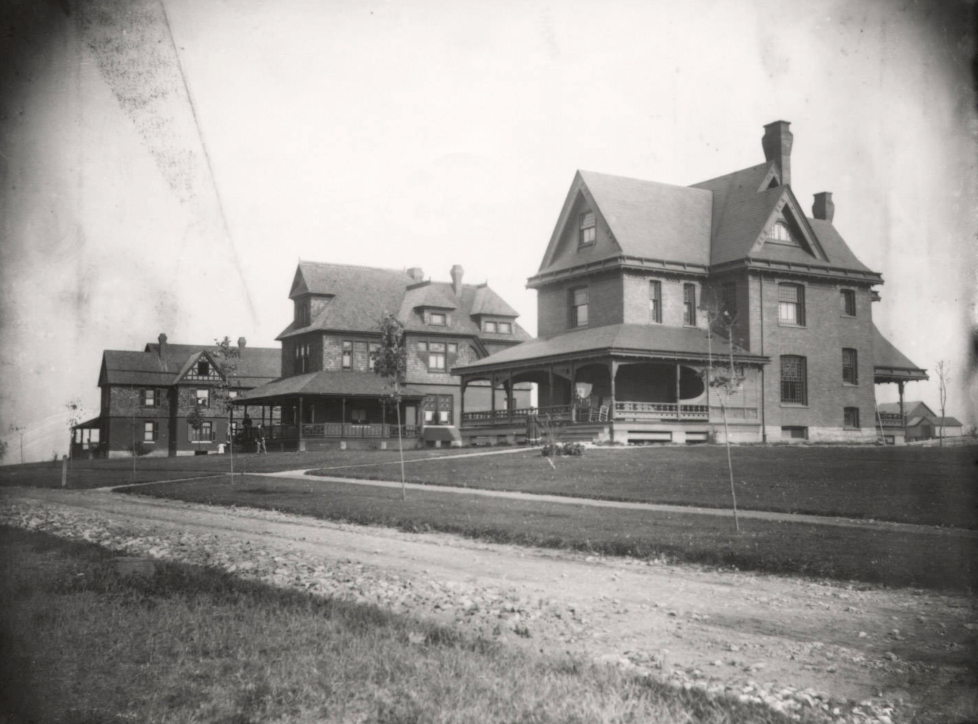 Maple, Pine and Spruce Cottages, circa 1915