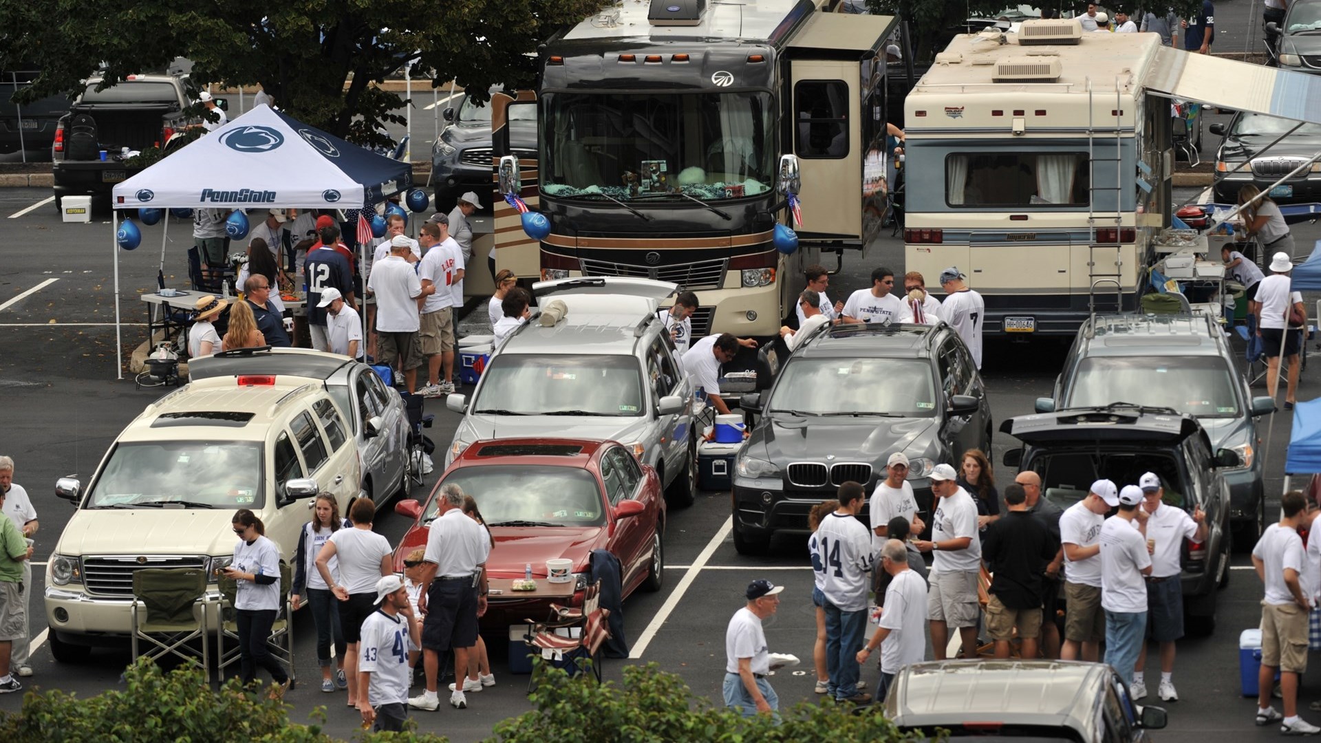 Football Parking at Beaver Stadium 