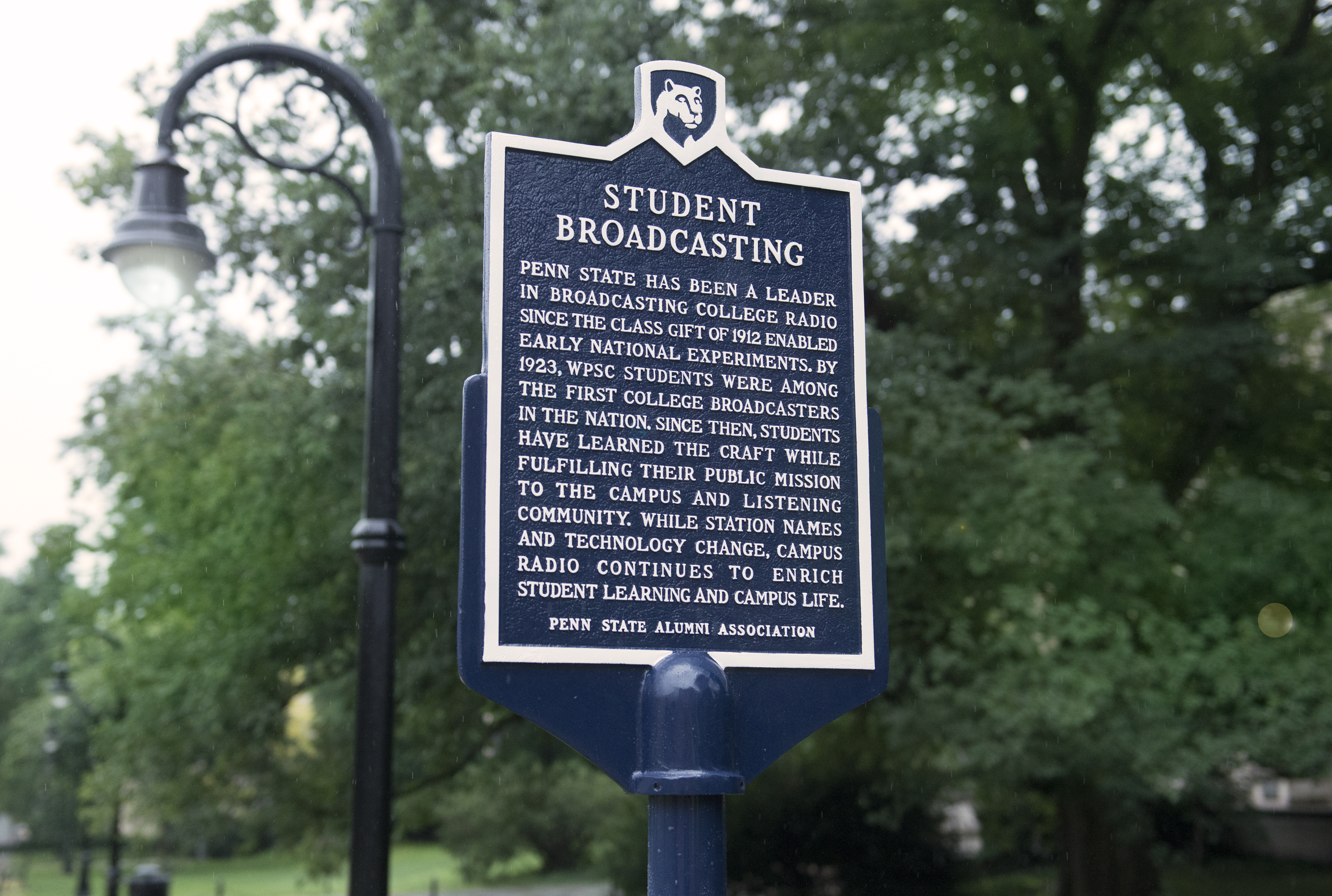 Student Broadcasting Historical Marker_horizontal photo 