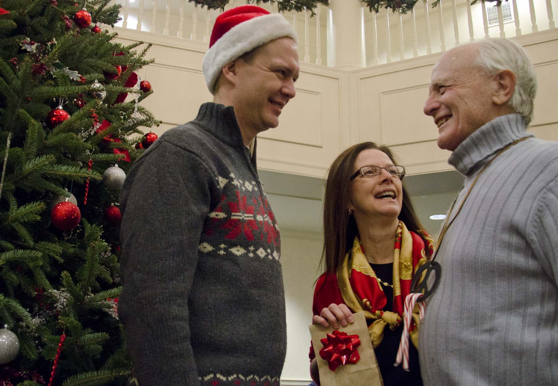 From left, Penn State professors Darrell Velegol, Kathryn Jablokow and Jack Matson