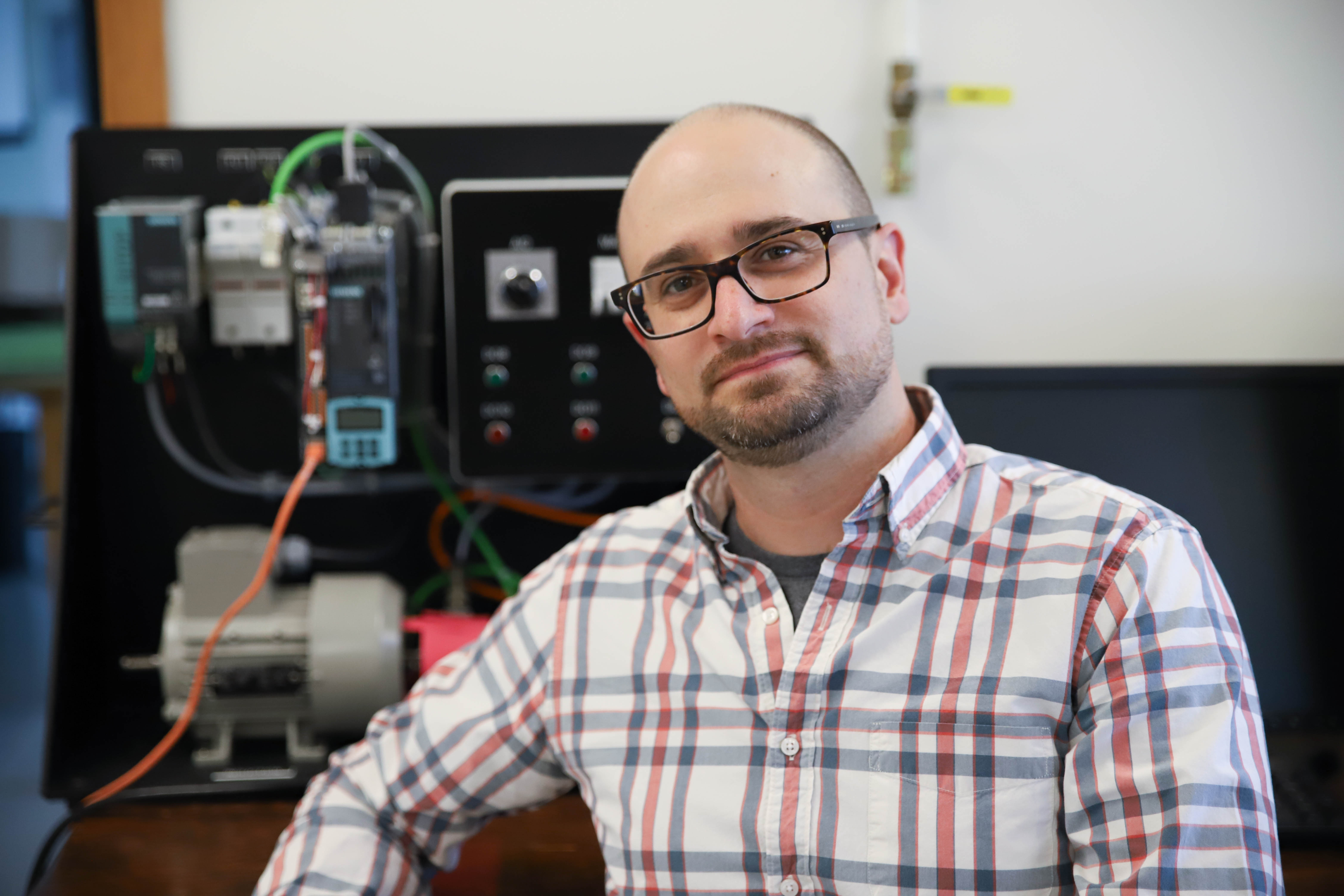 Joseph Cuiffi, assistant teaching professor and program coordinator of electro-mechanical engineering technology