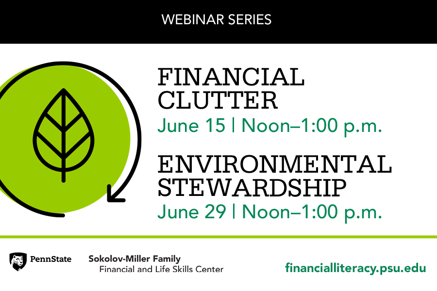 Financial Clutter, Environmental Stewardship