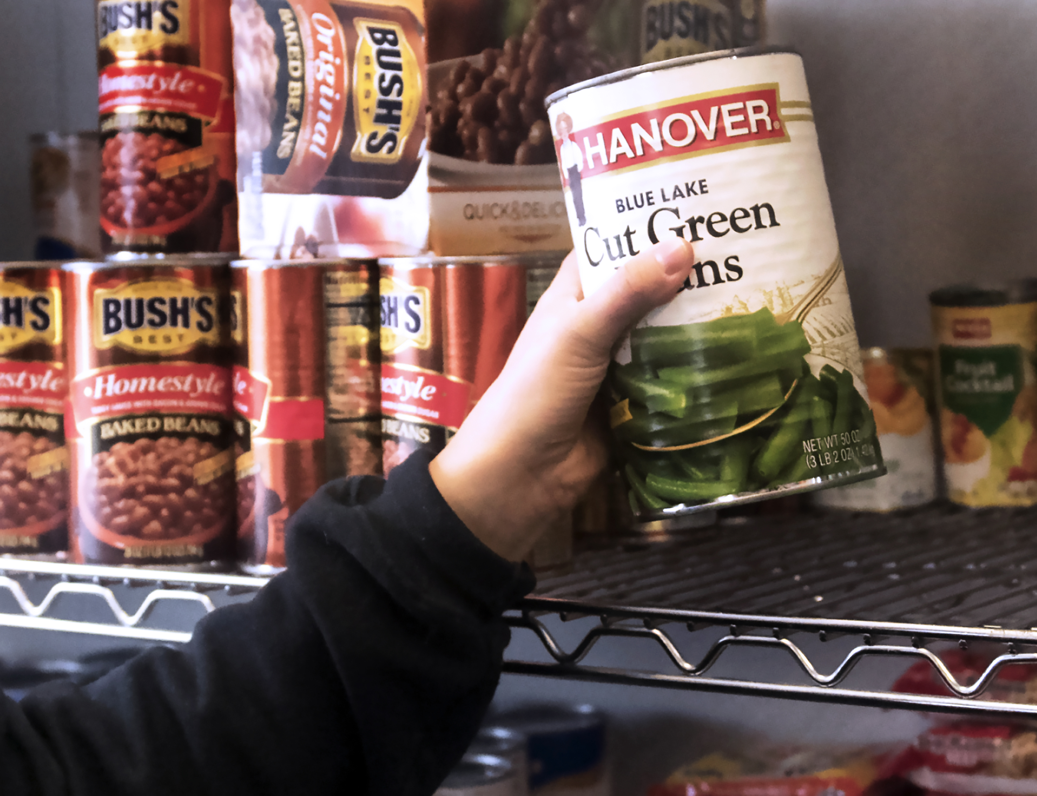 canned foods at Lions Pantry