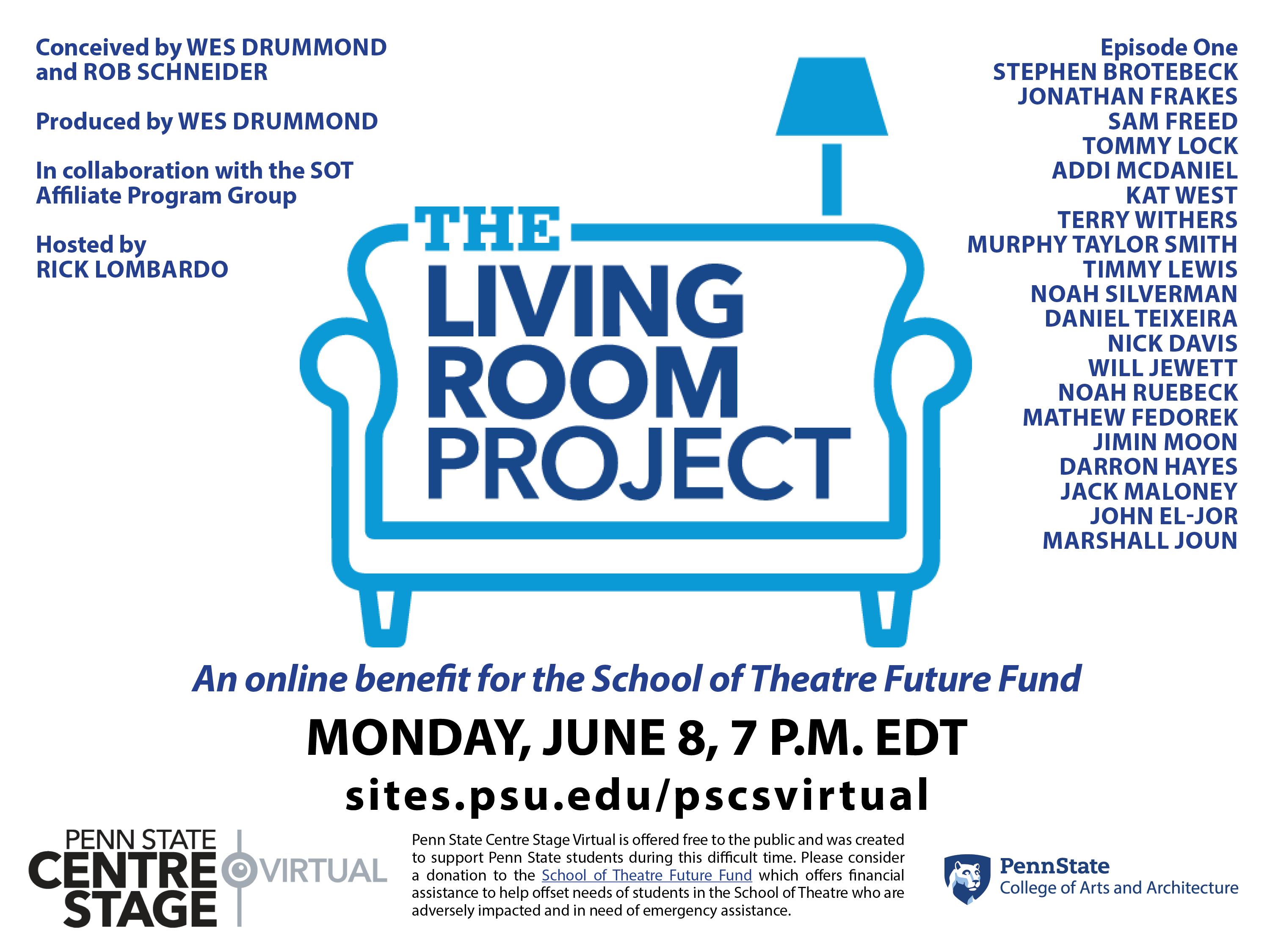 PSCS Virtural presents "The Living Room Project"