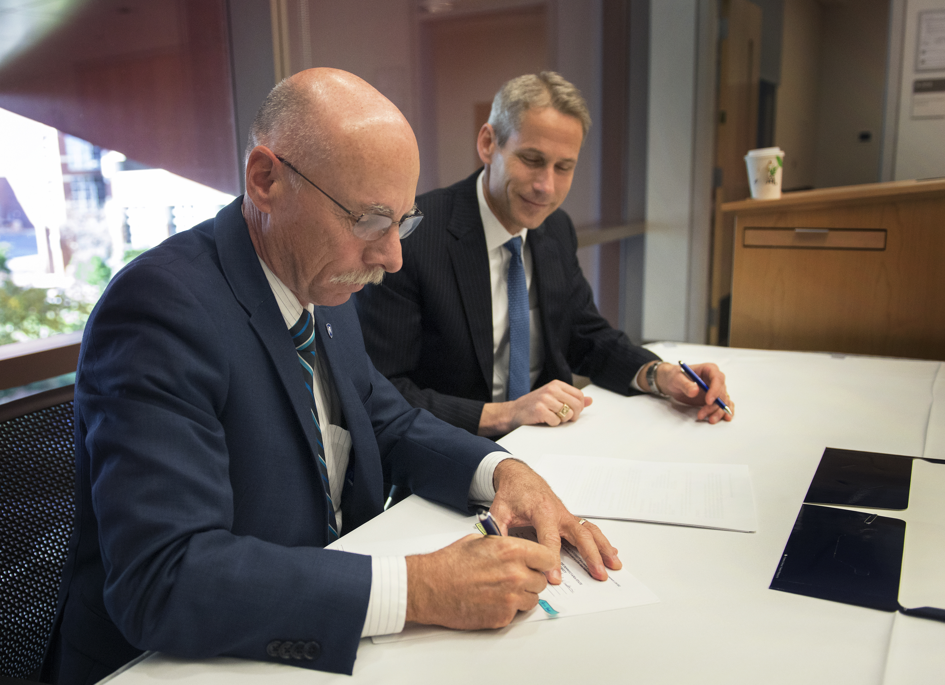 Lockheed-Penn State-agreement signing