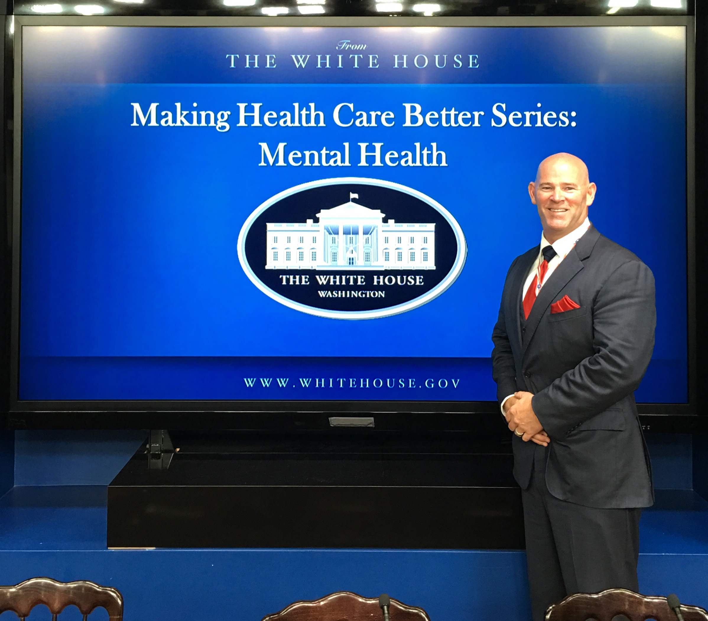 Kevin Lynch at White House