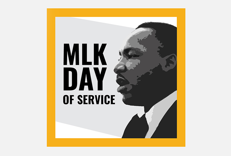 MLK Day of Service 2021 logo