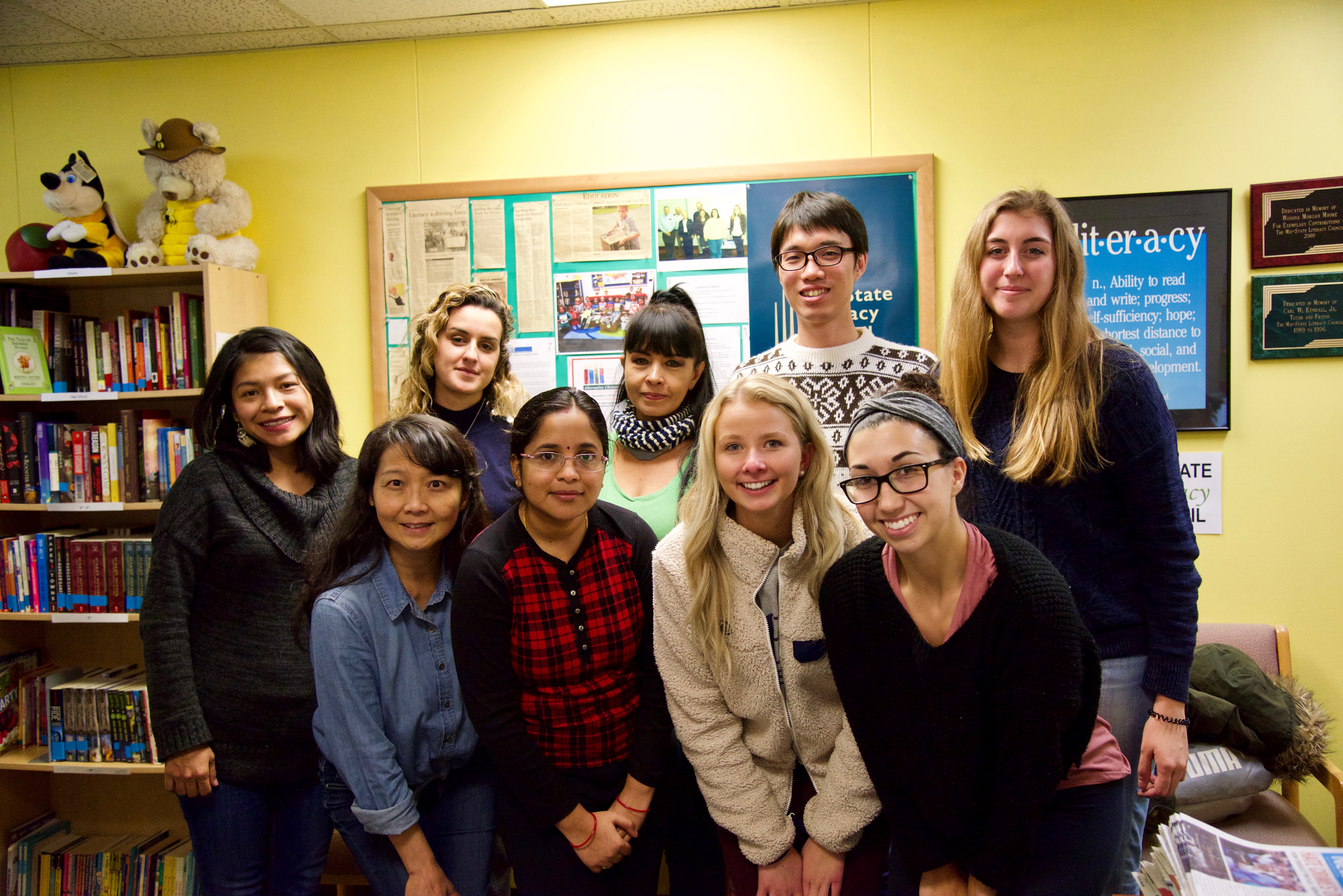 Mid-State Literacy Council class photo