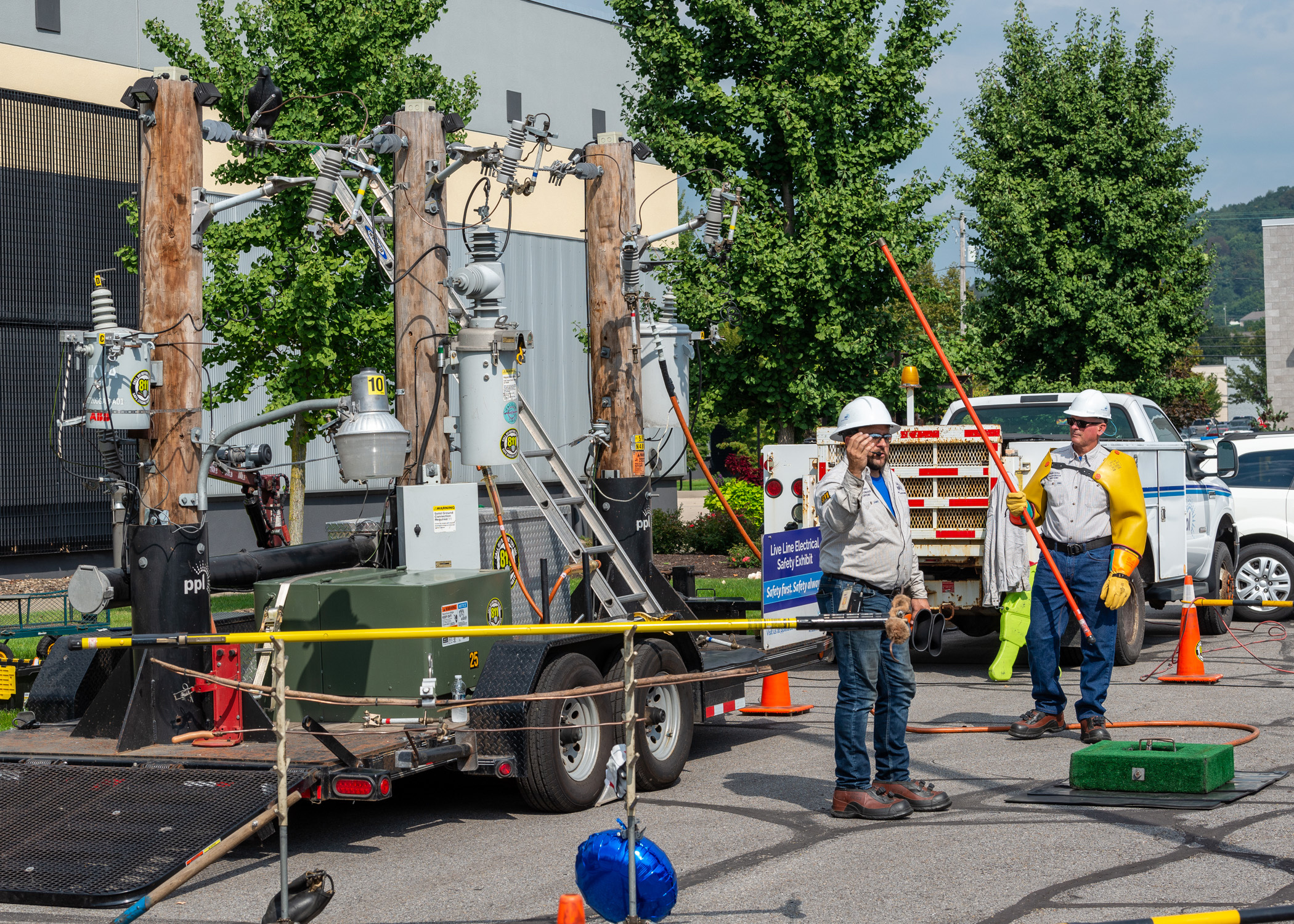 PPL Electric Utilities' 7,200-volt Live Line Electrical Safety Exhibit