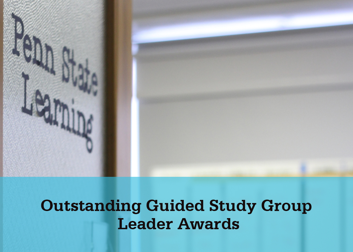 Penn State Learning GSG Leader Awards