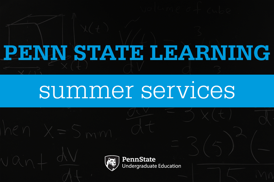 Penn State Learning summer services 