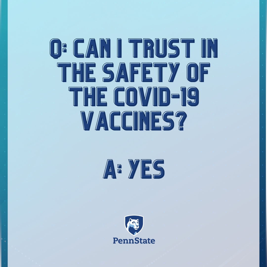 Can I trust in the safety of the COVID-19 vaccines? - Yes