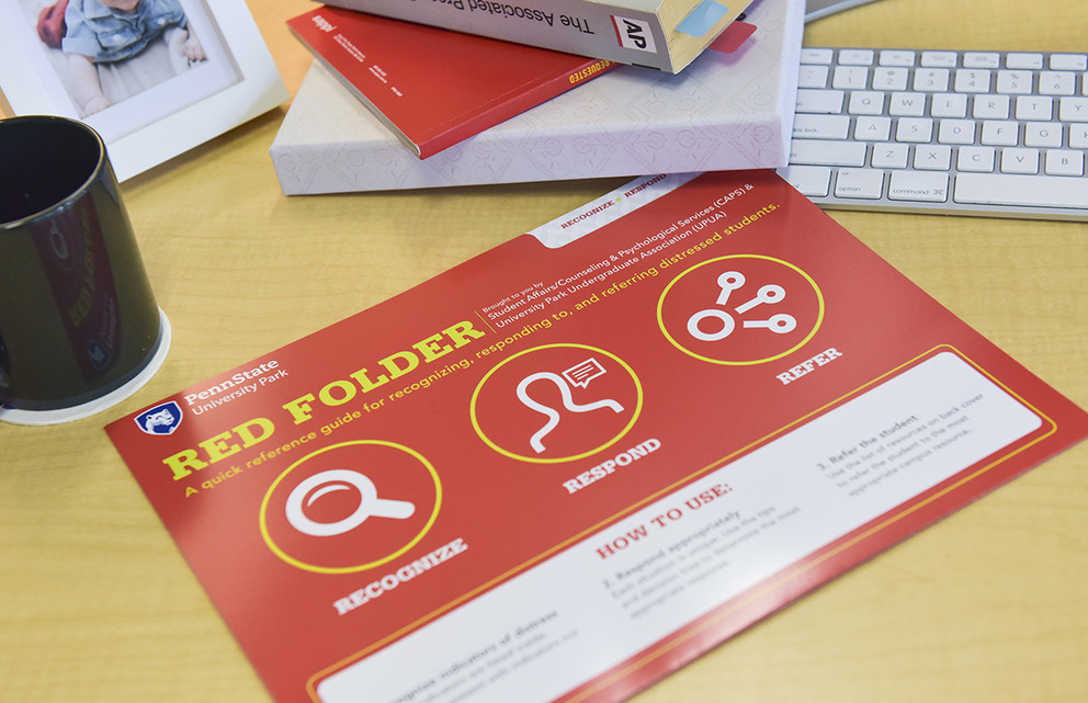 red folder