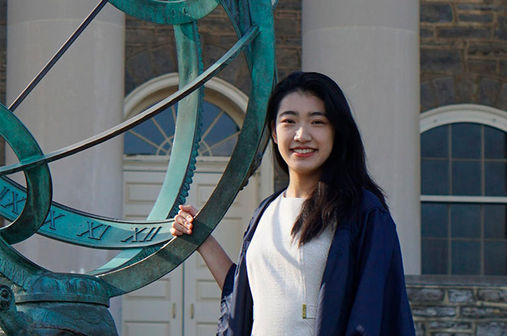 Ruiqi Yin, spring 2020 philosophy graduate