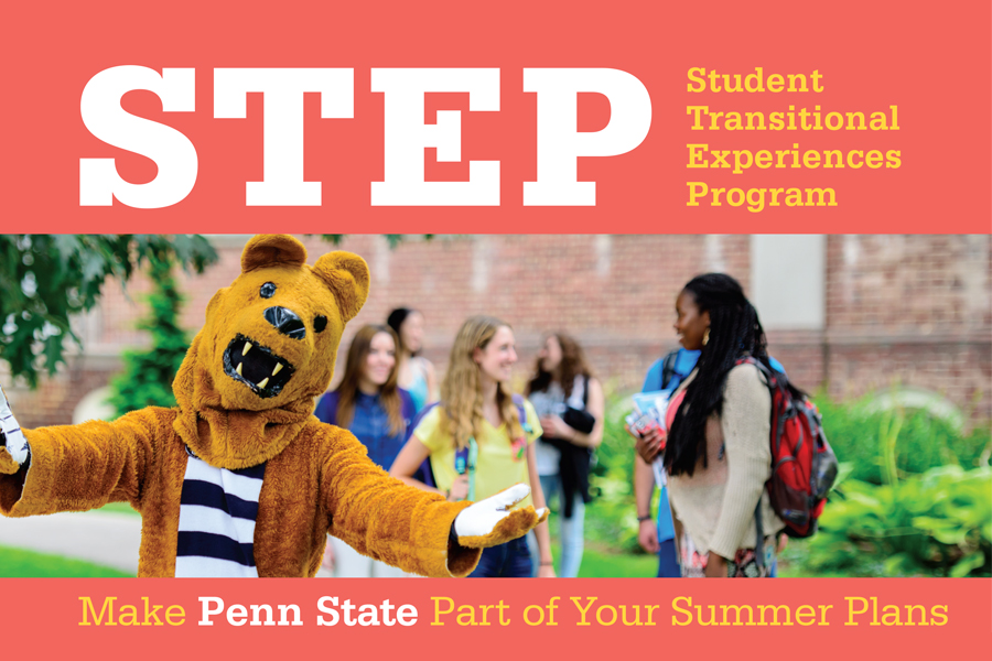 STEP 2018 graphic with Nittany Lion