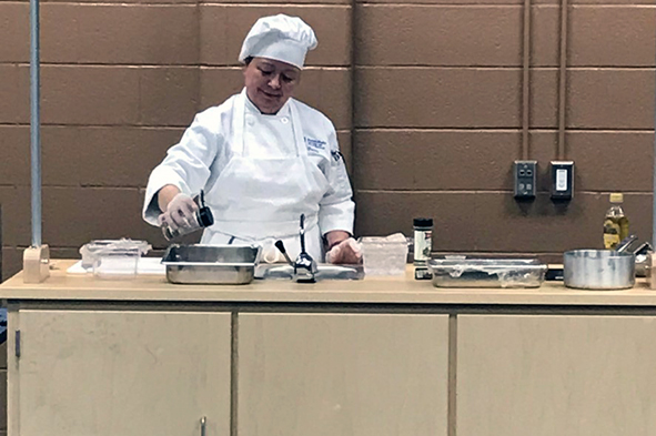 Schuylkill Food Demonstration with Chef Penny Shade