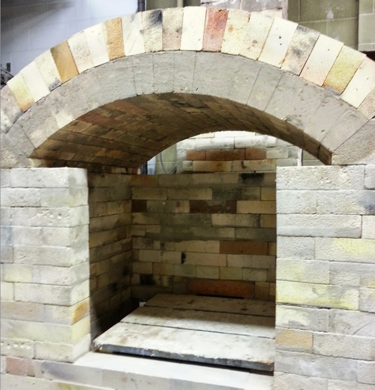 The arch of the kiln